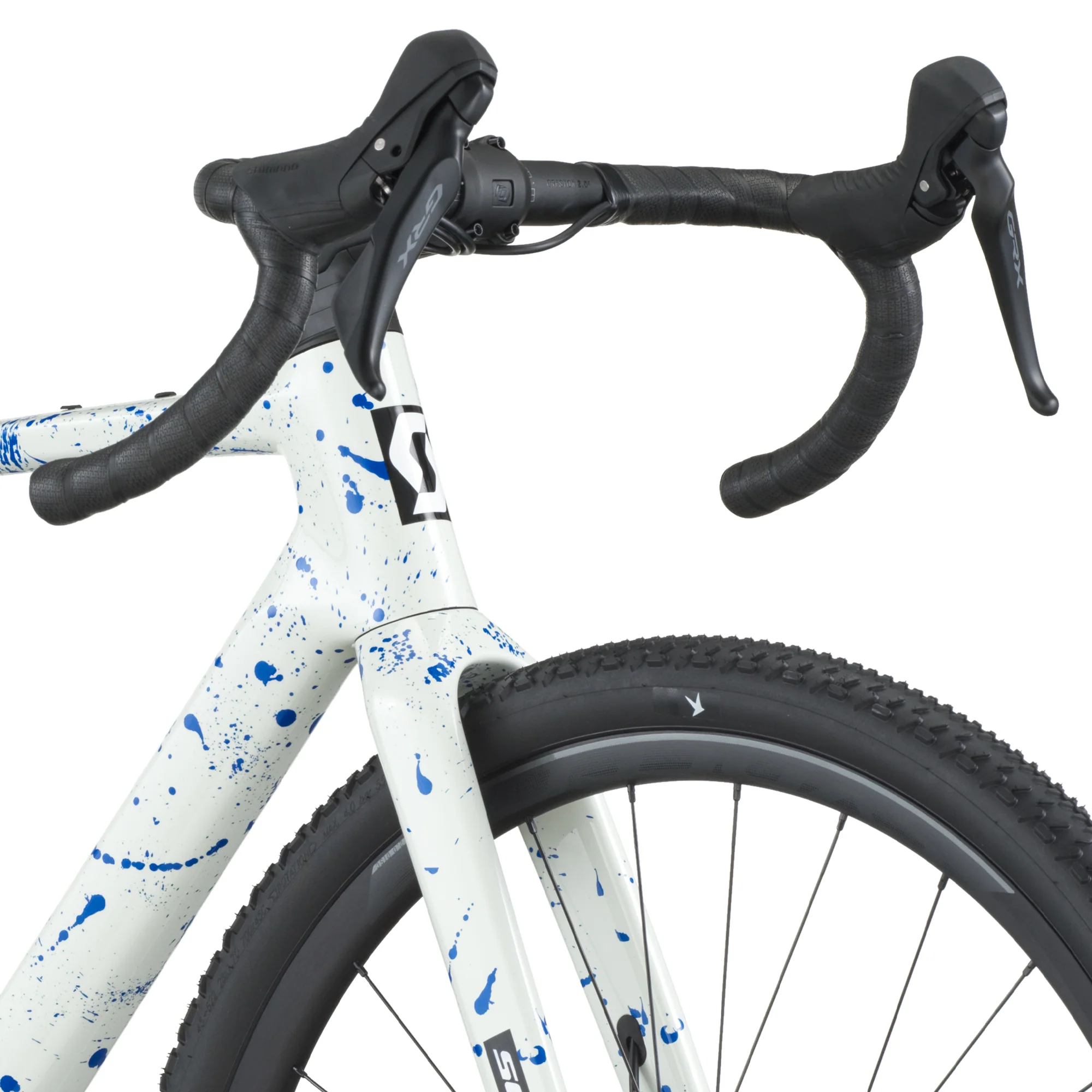 Addict Gravel 30 Gravel Bike - White / Blue - Image 5