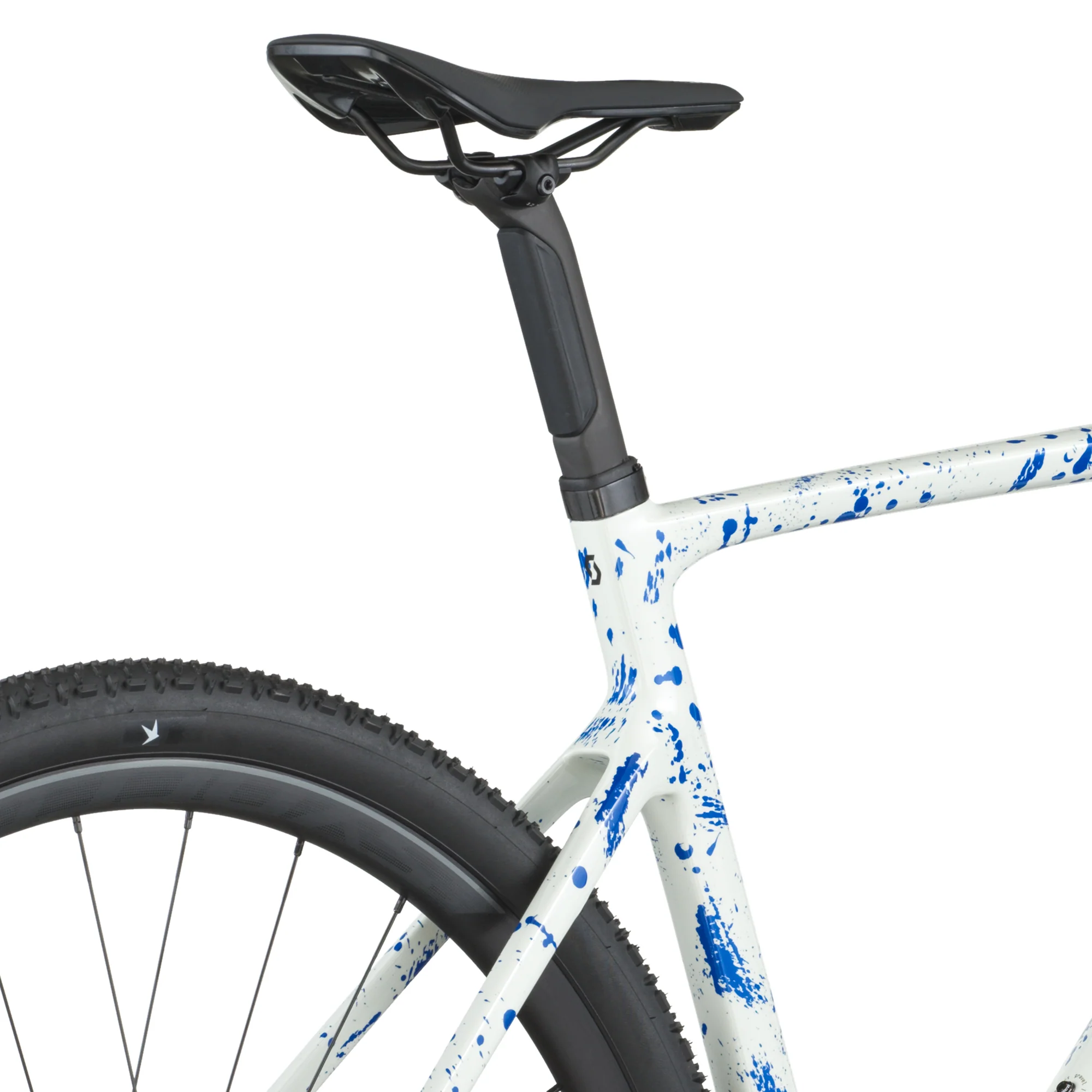 Addict Gravel 30 Gravel Bike - White / Blue - Image 7