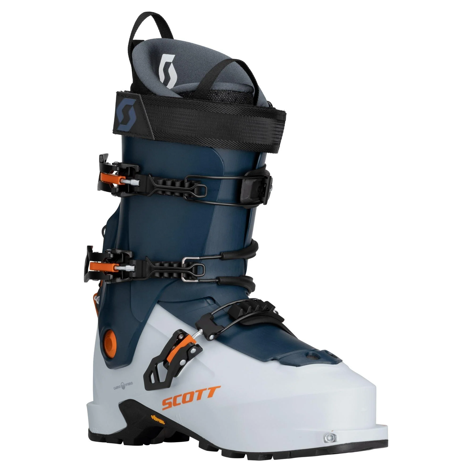 Men's Cosmos Touring Ski Boots - White/Blue - Image 2