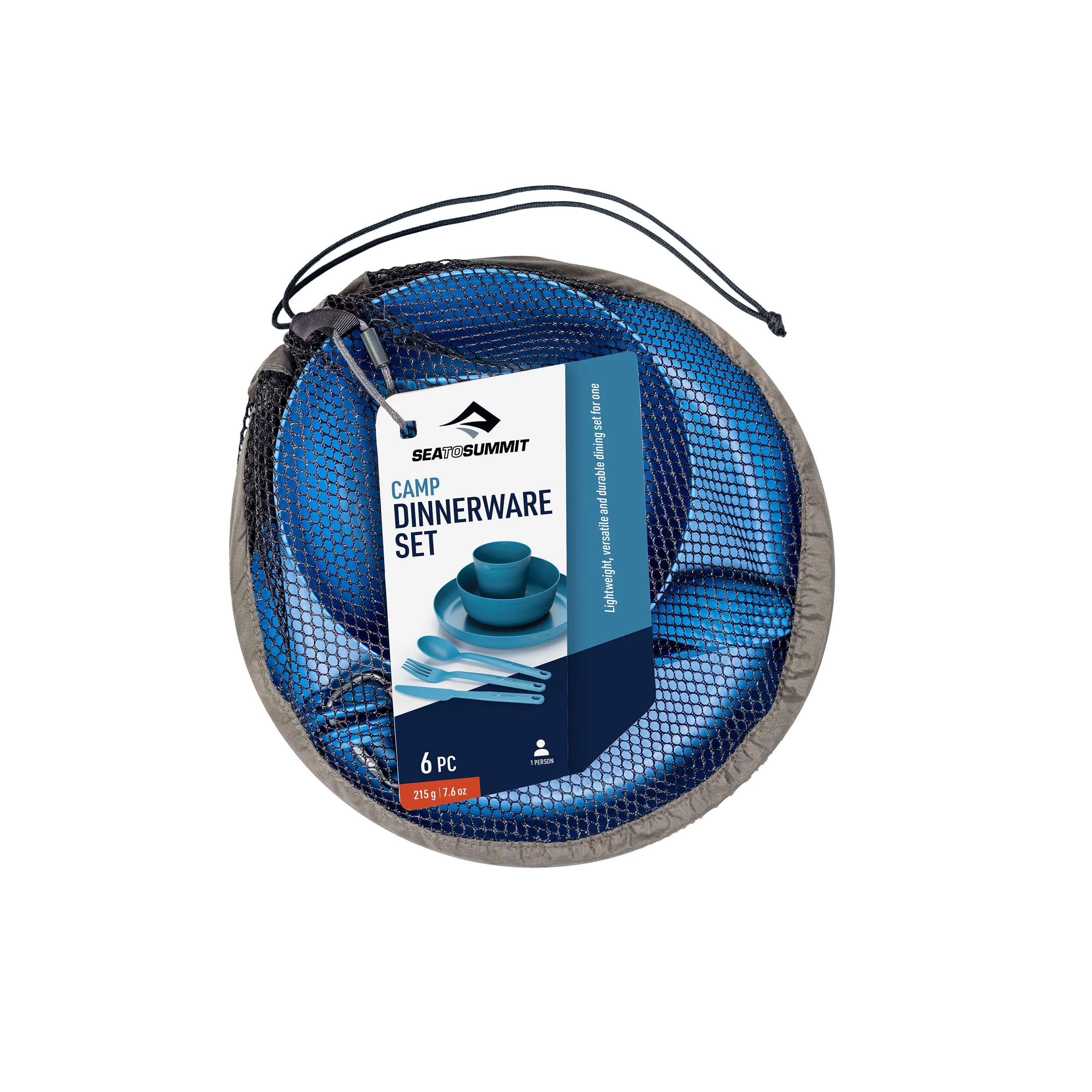 Camp Dinner Set (6 Piece) - Blue - Image 4