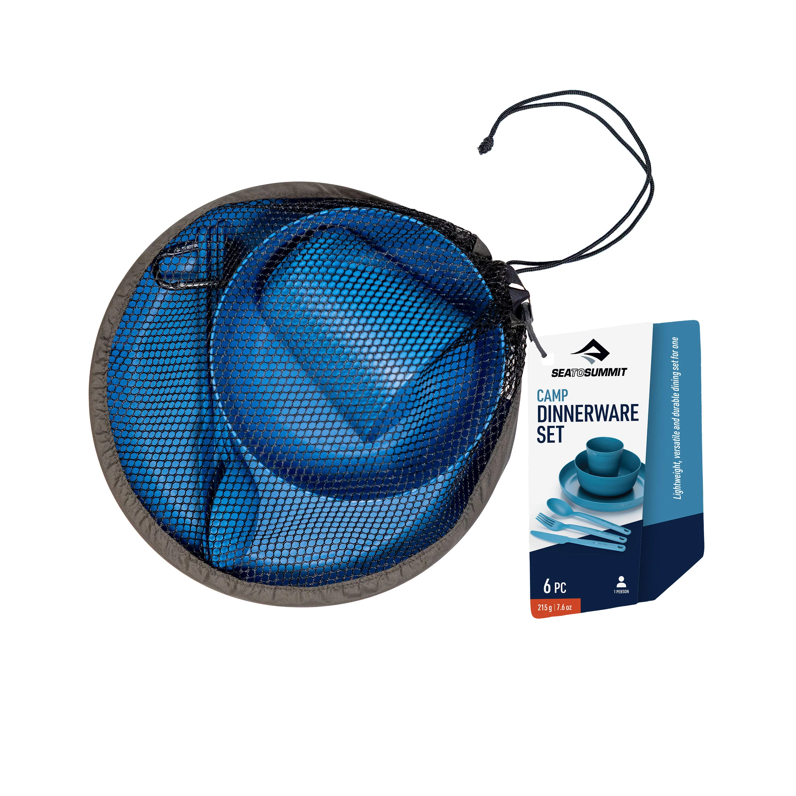 Camp Dinner Set (6 Piece) - Blue - Image 6