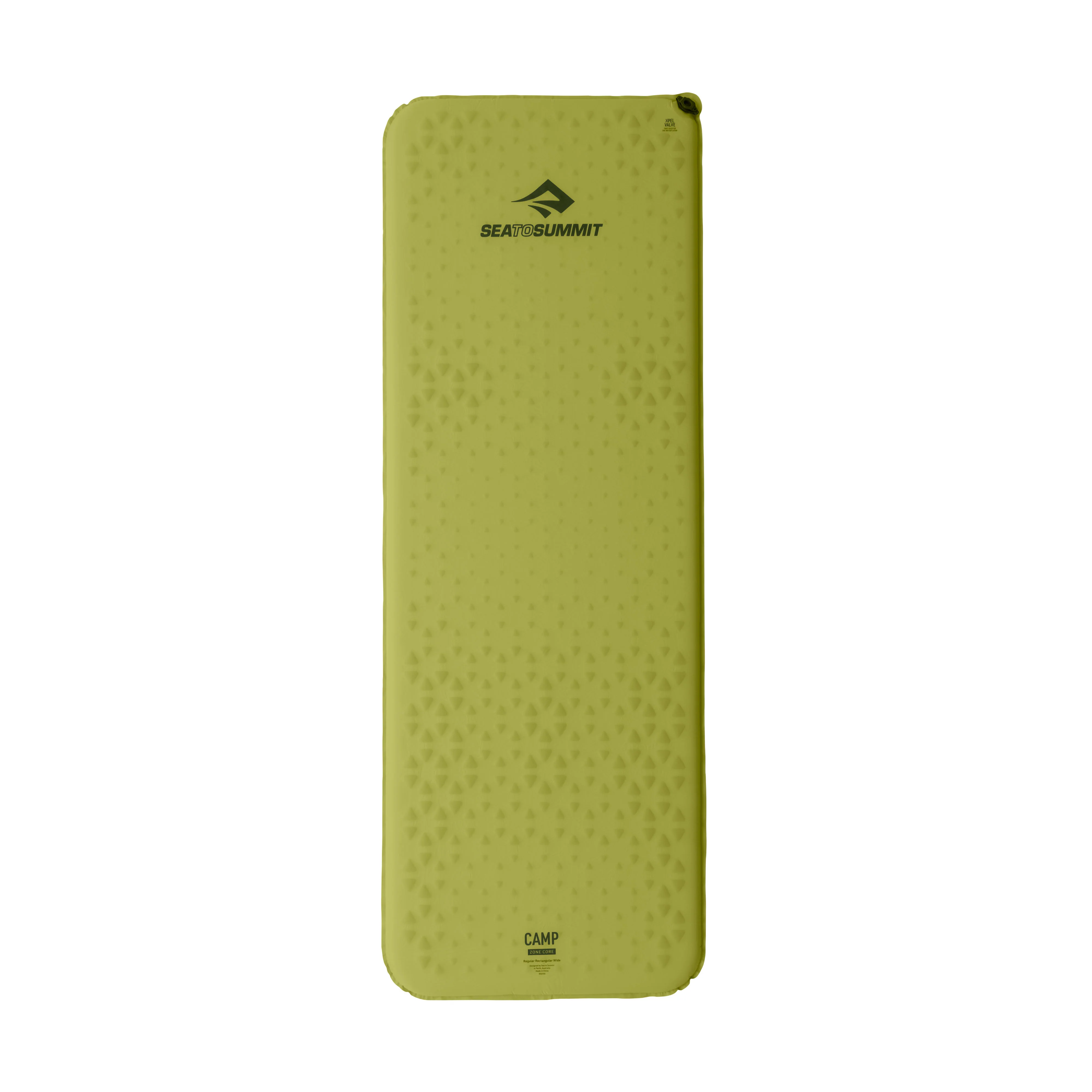 Self Inflating Camp Sleeping Mat Wide - Green