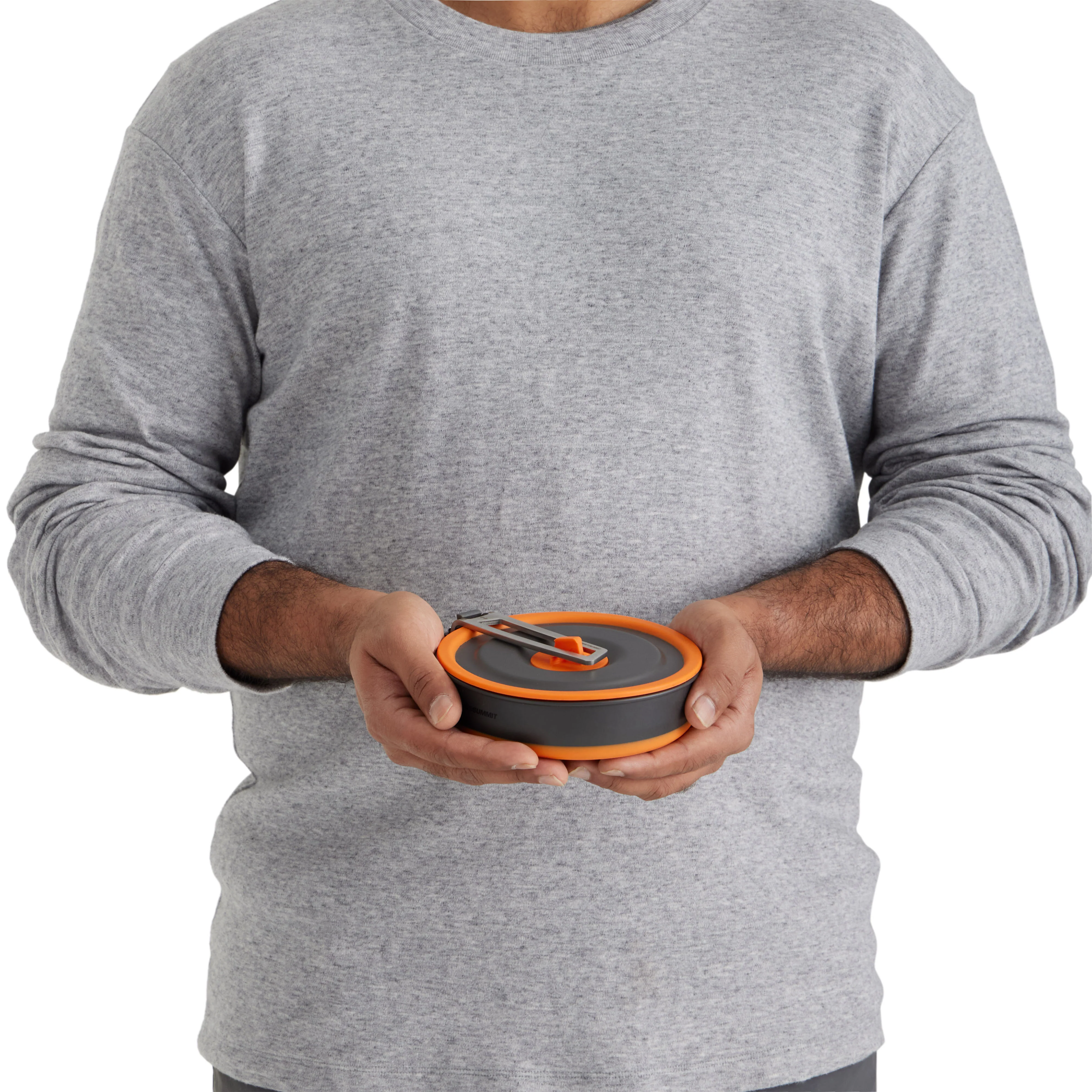 Frontier Ultralight Collapsible Pot 1L - Orange - Image 4