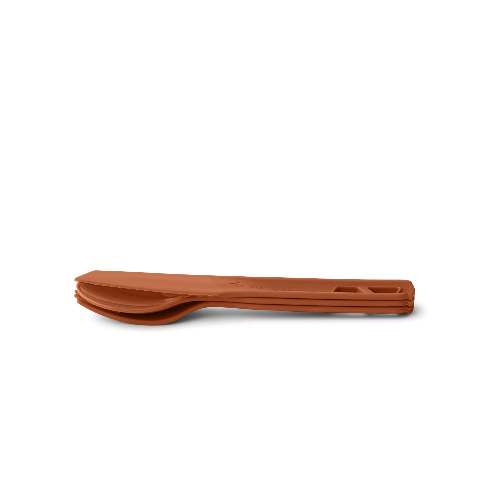 Horizon Cutlery Set (3 Piece) - Orange - Image 2