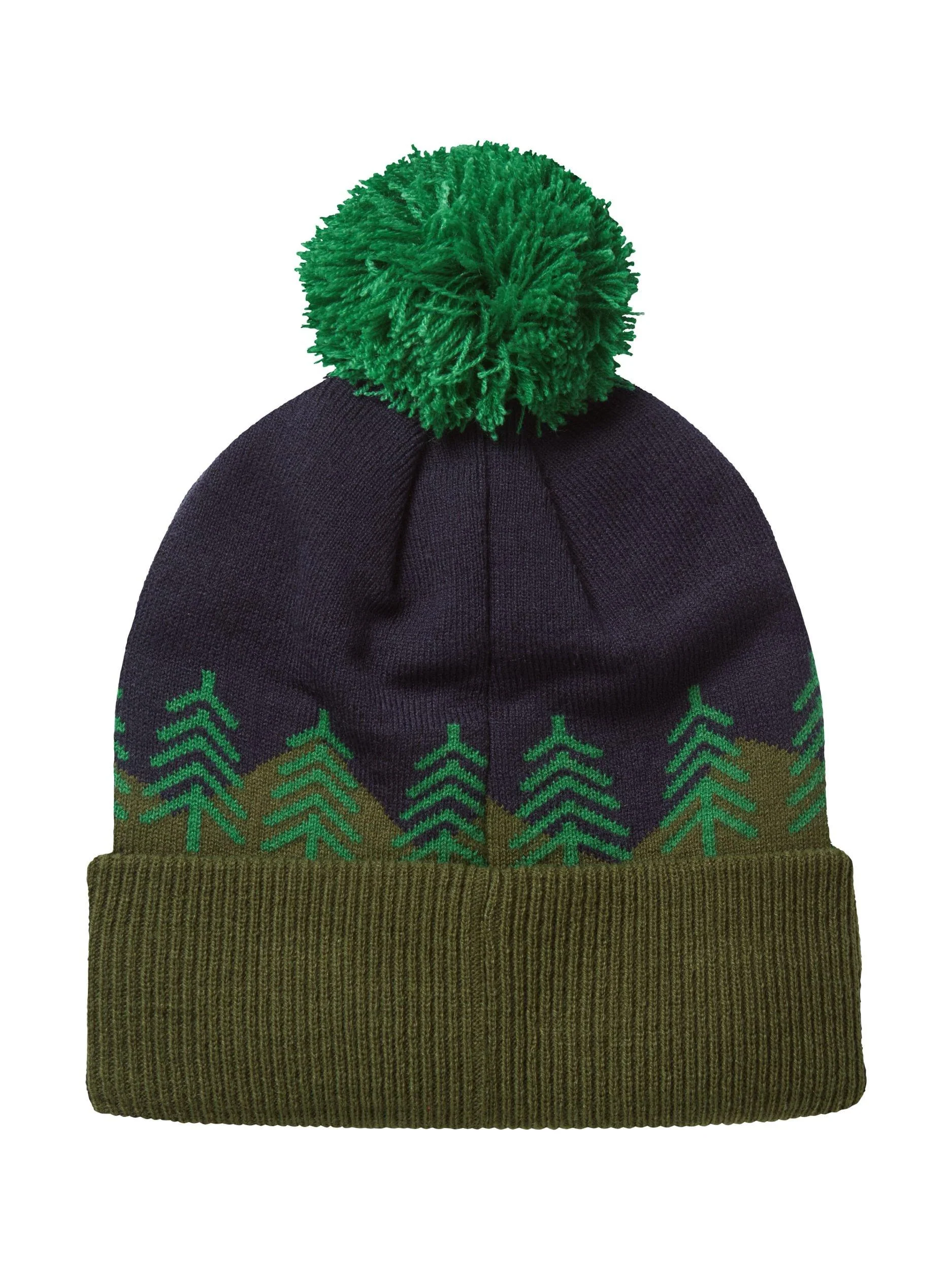 Unisex Beeston Bobble Hat - Navy - Image 2