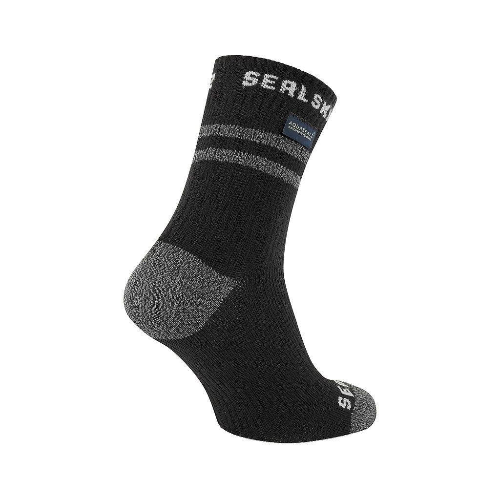 Mautby Waterproof Warm Weather Ankle Socks - Black - Image 2