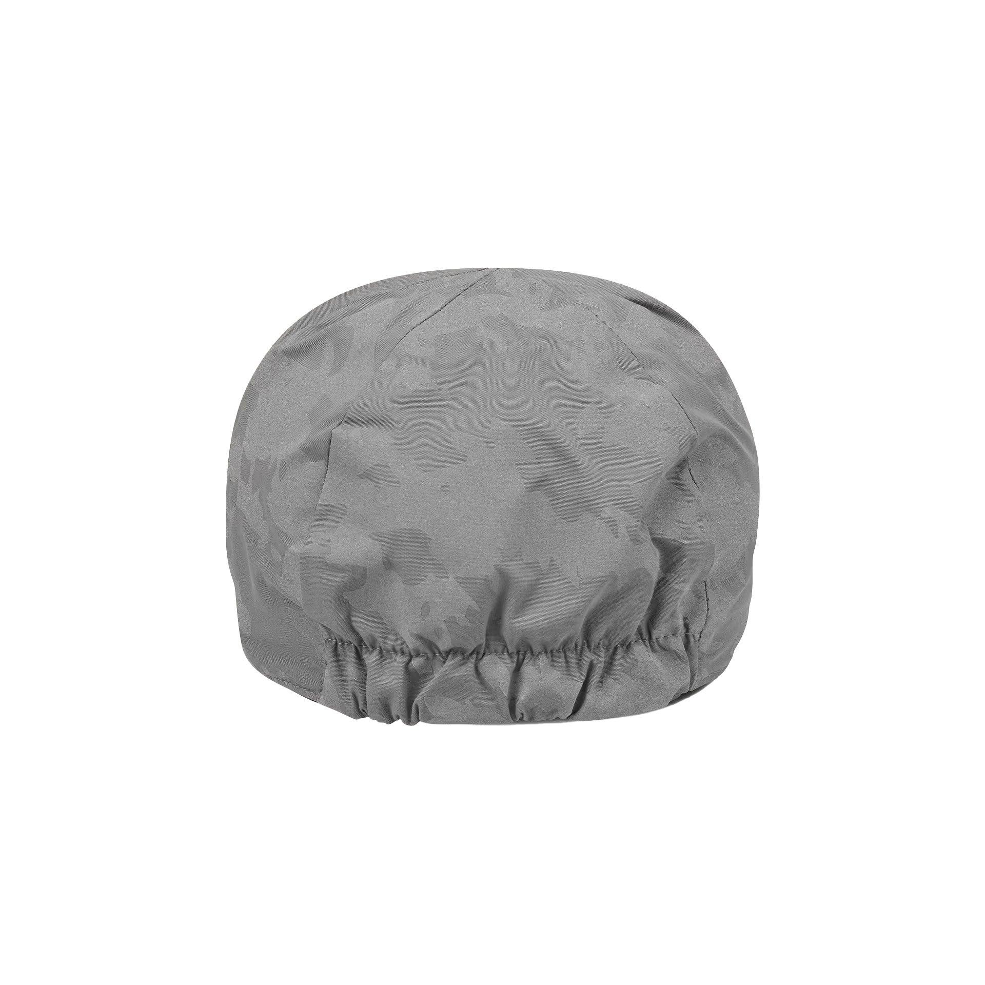 Unisex Merton Waterproof All Weather Reflective Cycle Cap - Grey - Image 4