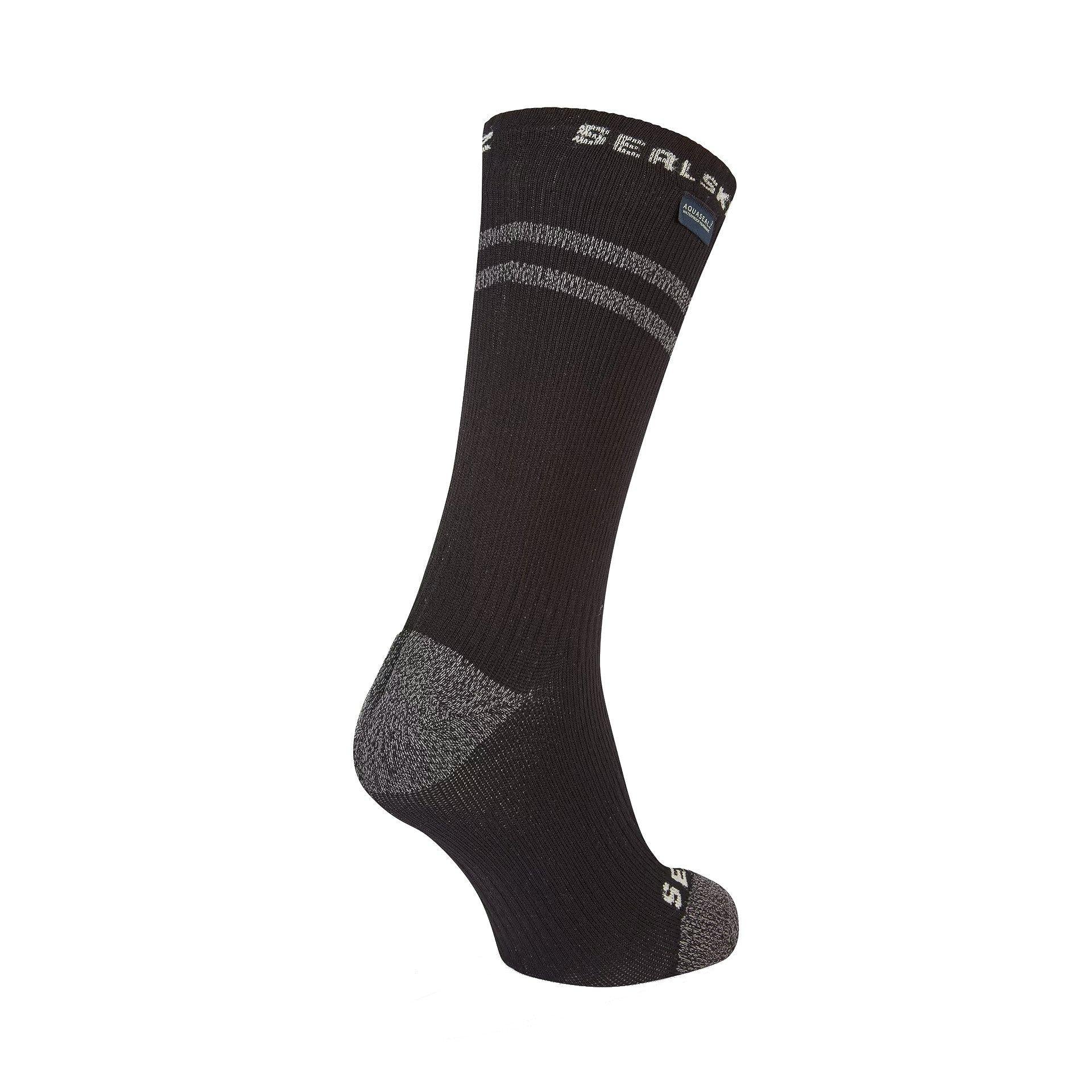Scoulton Waterproof Warm Weather Mid Socks - Black - Image 2