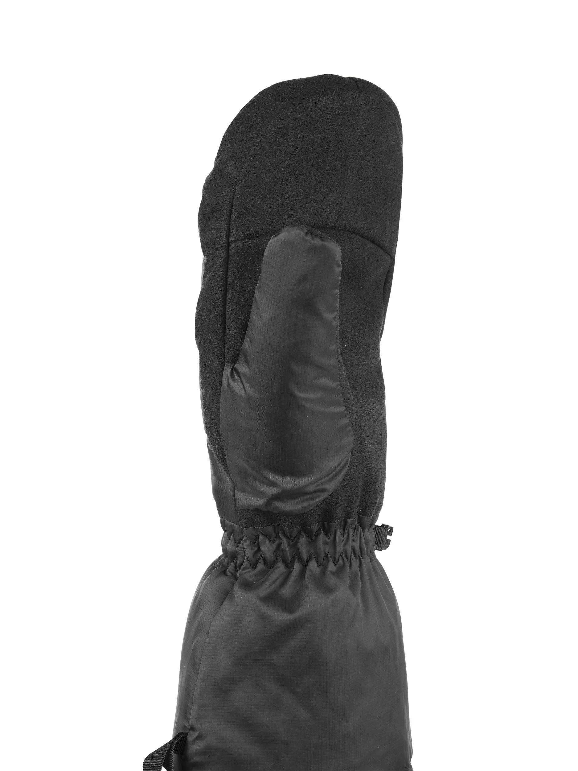 Unisex Titchwell Waterproof Mittens - Black - Image 2