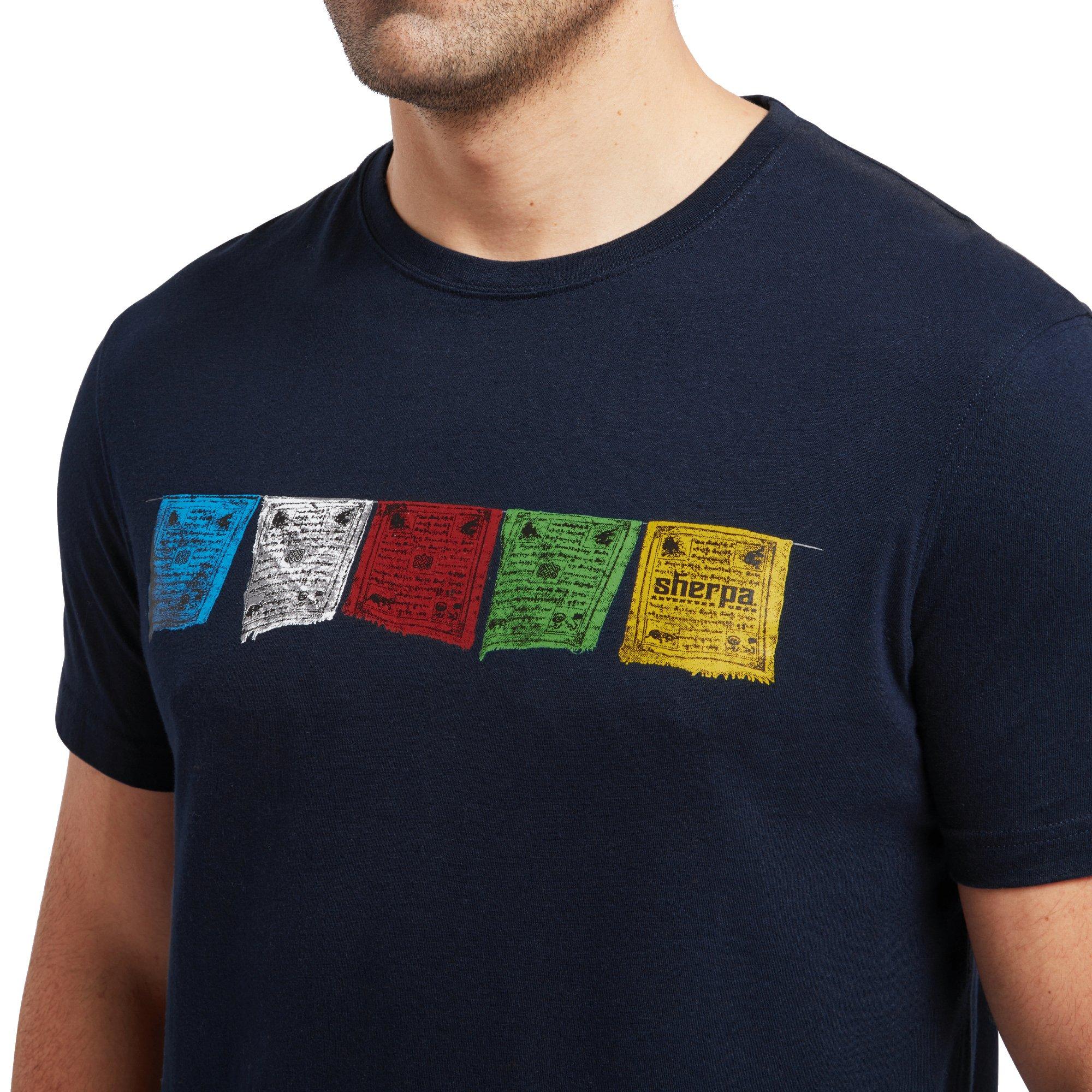 Men's Tarcho Short-Sleeved T-Shirt - Navy - Image 5