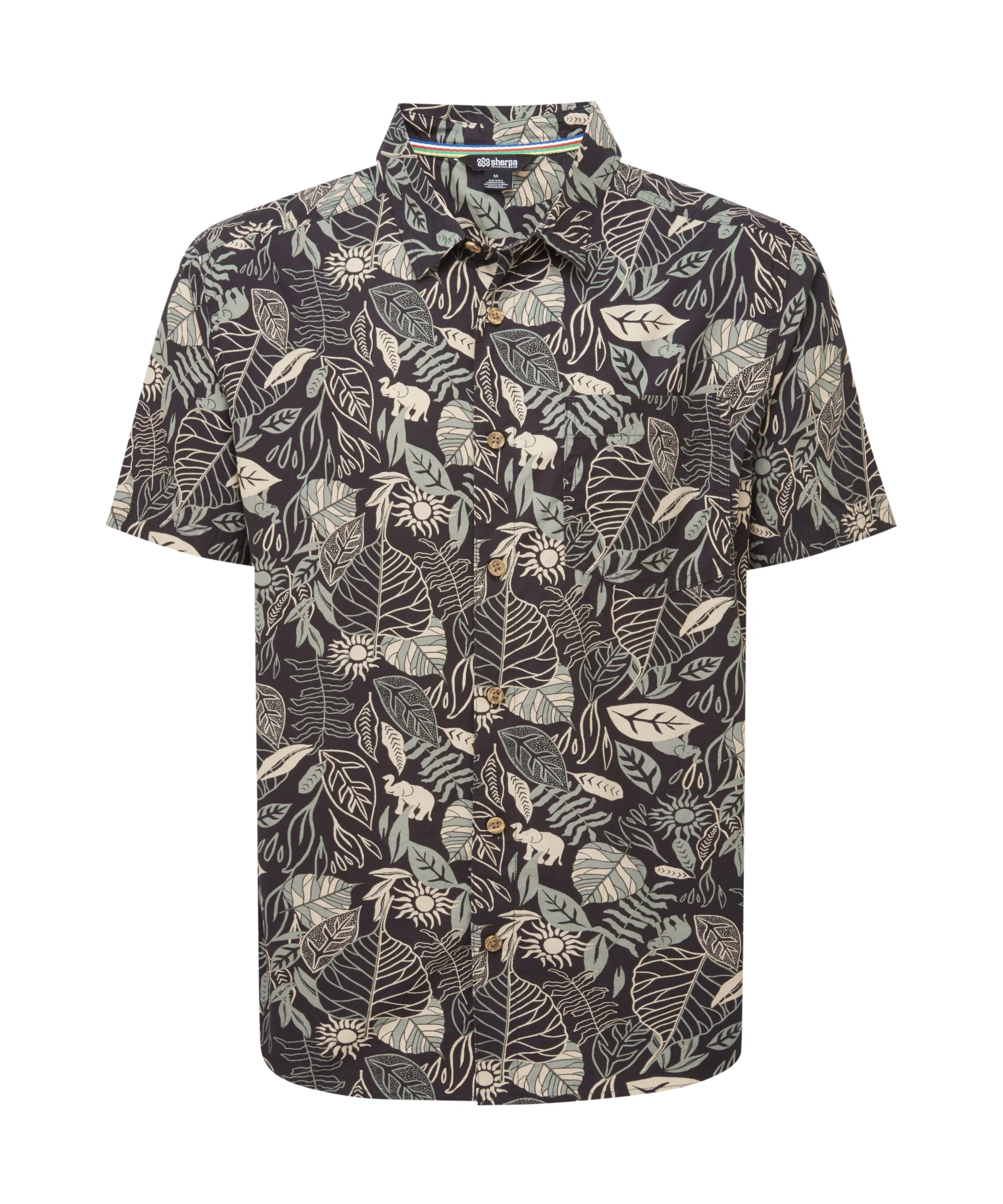 Men's Balun Short-Sleeve Shirt - Black