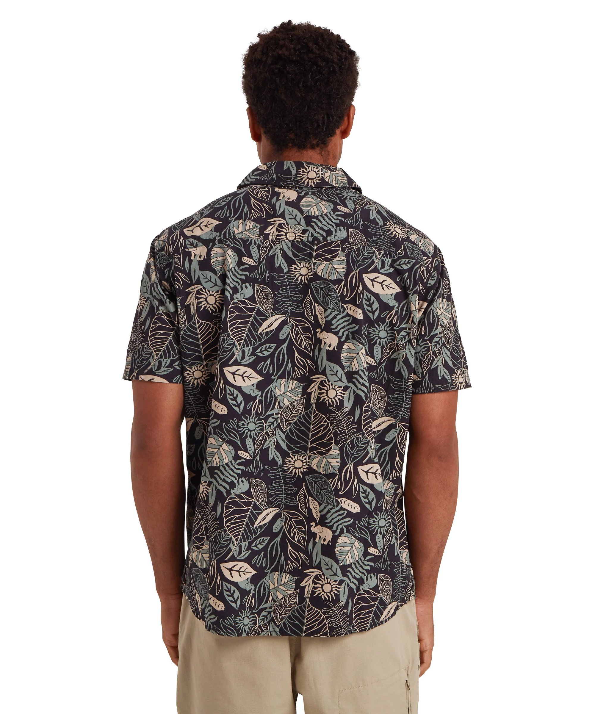 Men's Balun Short-Sleeve Shirt - Black - Image 4