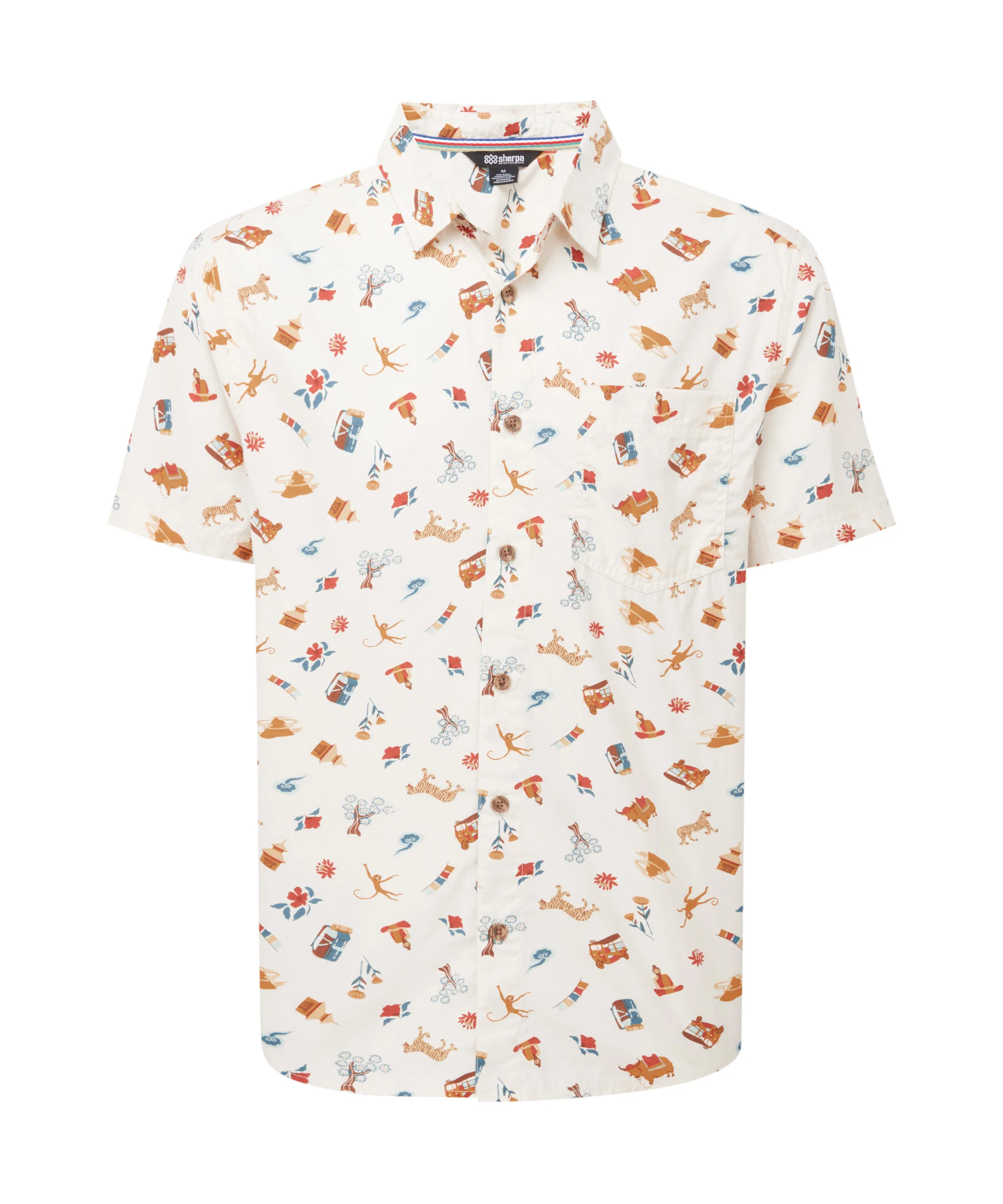 Men's Balun Short-Sleeve Shirt - Cream