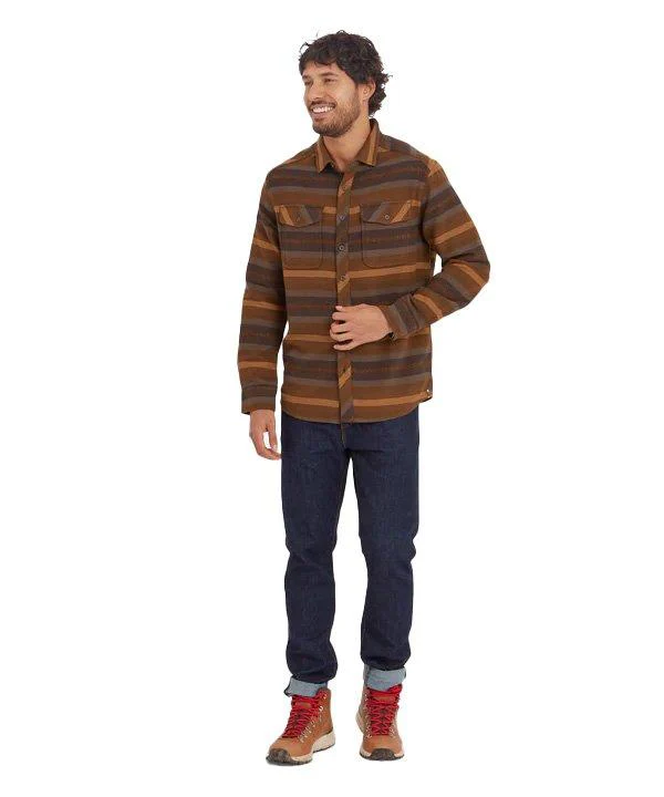 Men's Choejor Long-Sleeve Shirt - Brown - Image 3