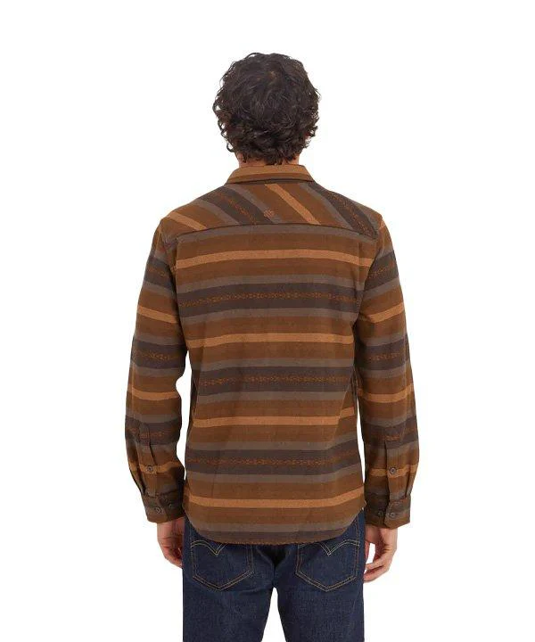 Men's Choejor Long-Sleeve Shirt - Brown - Image 6