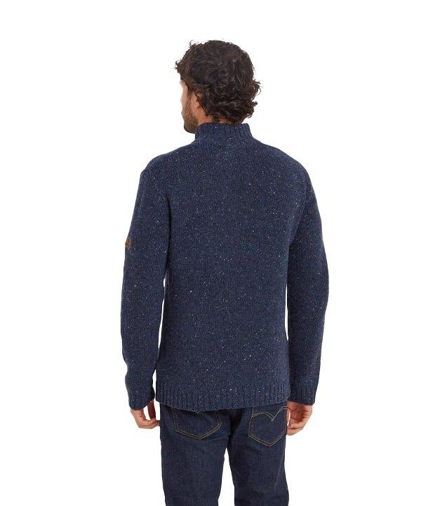 Men's Dumji 1/4 Zip - Blue - Image 4