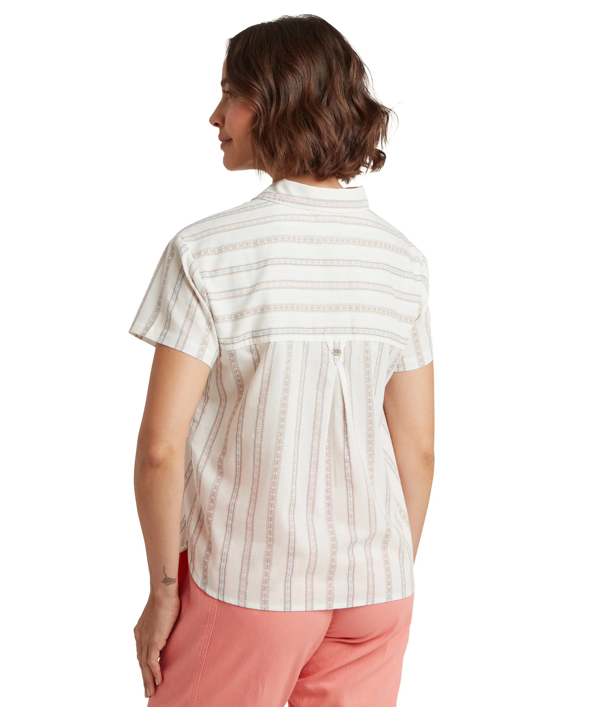 Women's Jaya Camp Shirt - Cream - Image 3