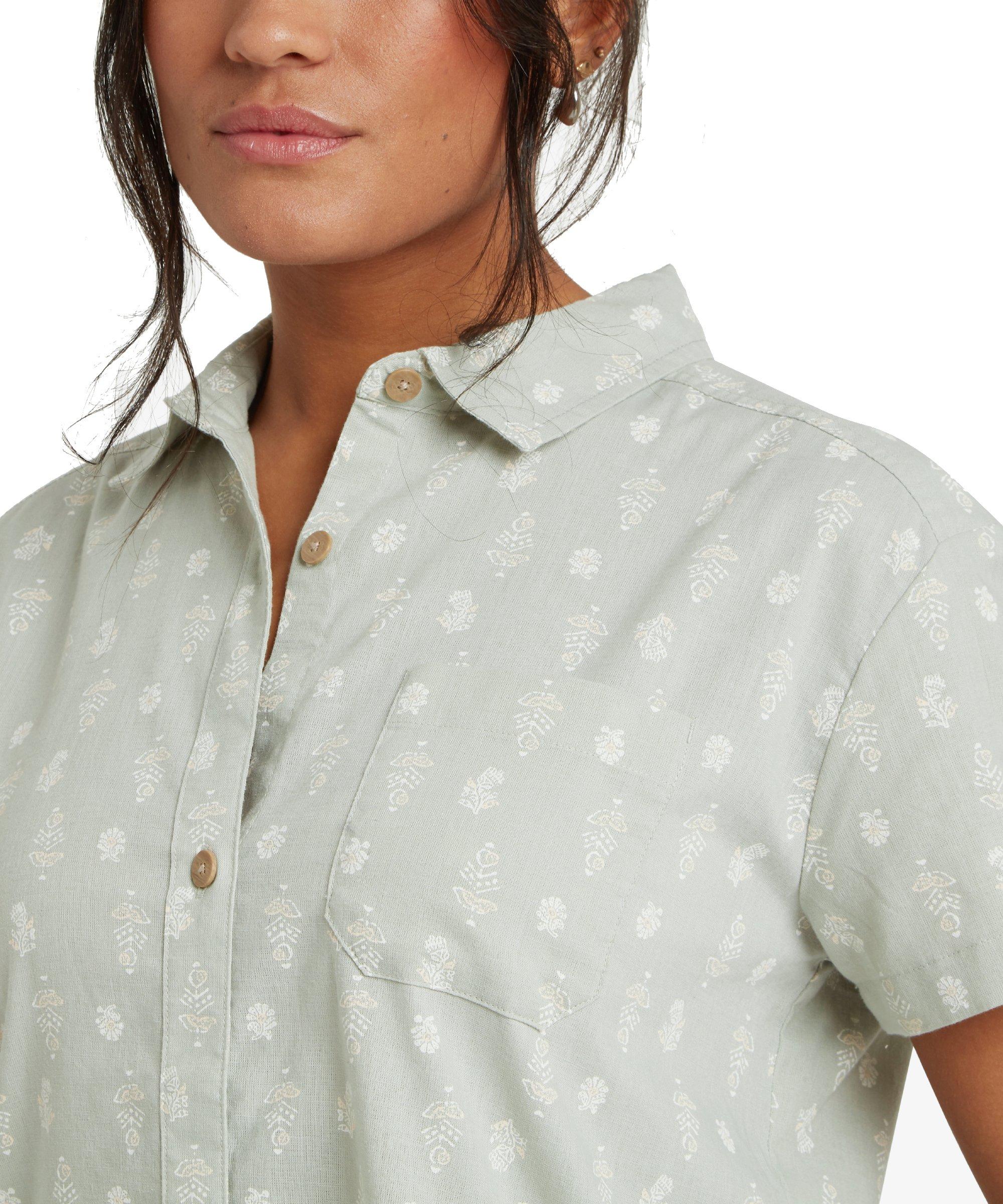 Women's Jaya Camp Shirt - Green - Image 3