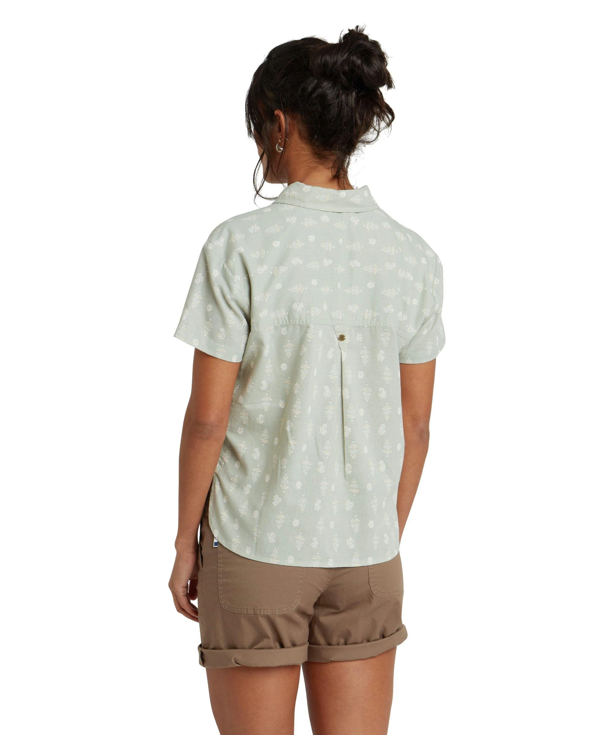 Women's Jaya Camp Shirt - Green - Image 4