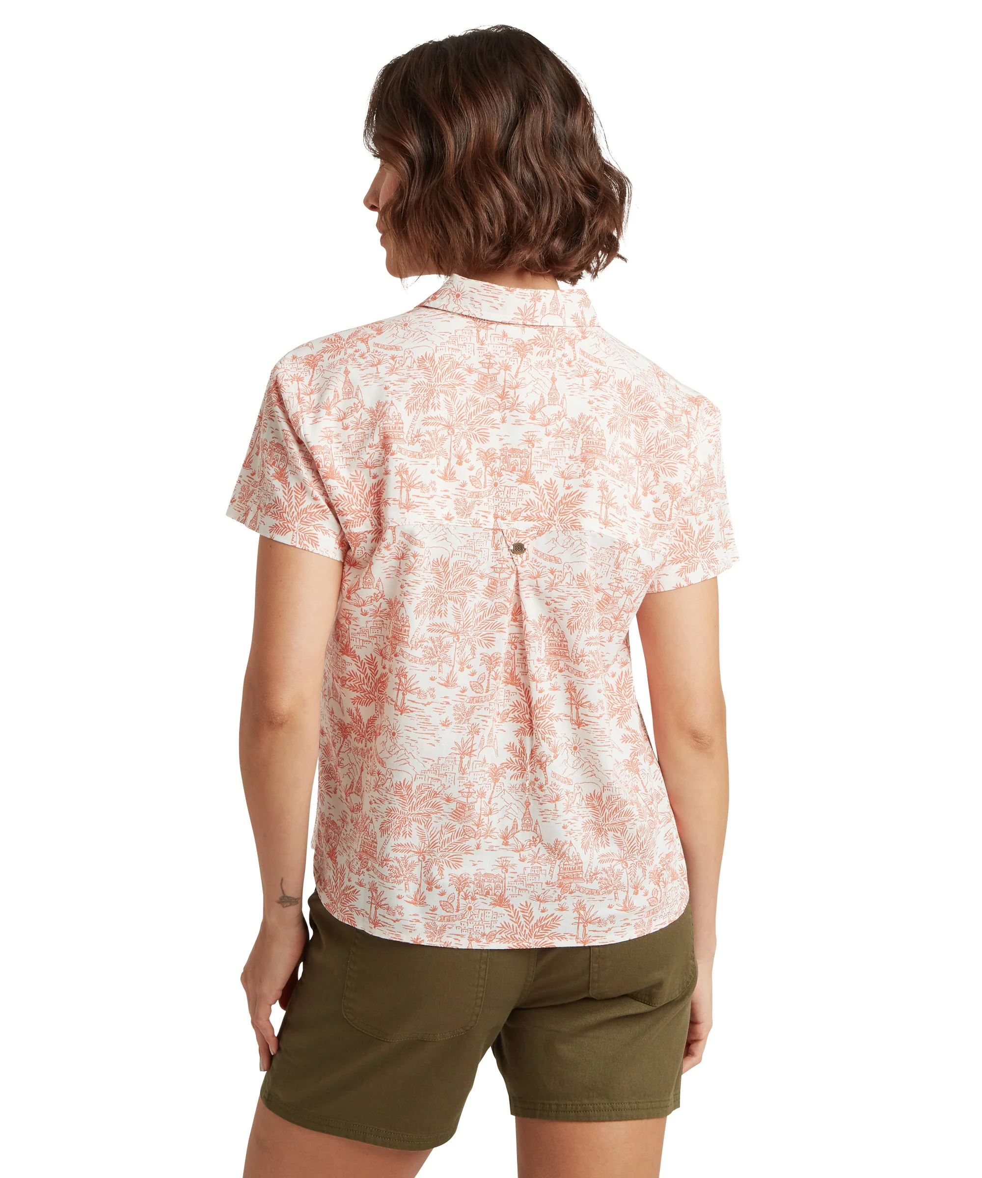 Women's Jaya Camp Shirt - Pink - Image 4