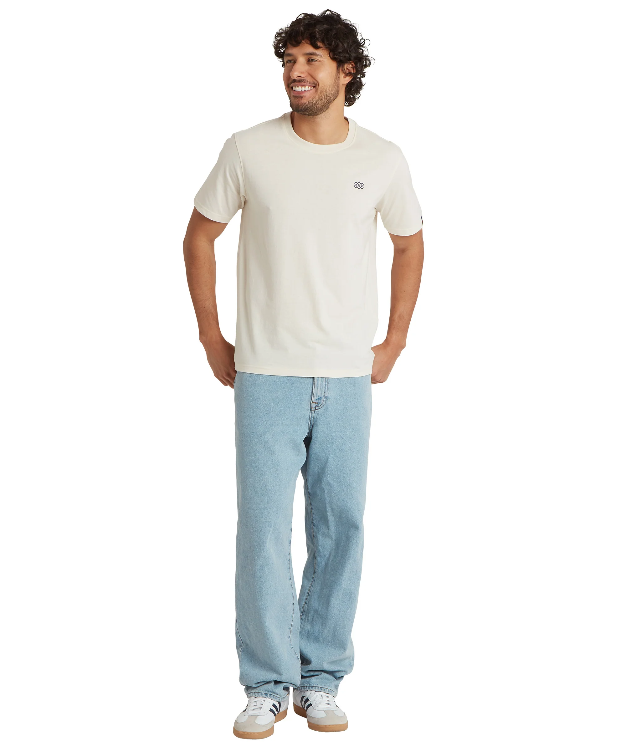 Men's Jutnu Himalayan T-Shirt - Cream - Image 7