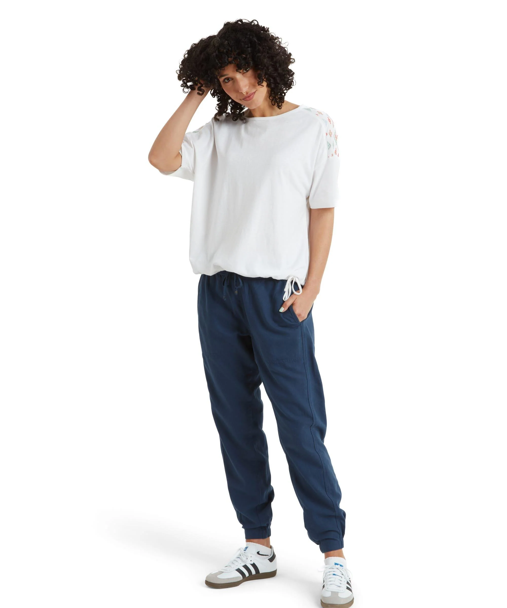 Women's Kalindi Top - White - Image 5