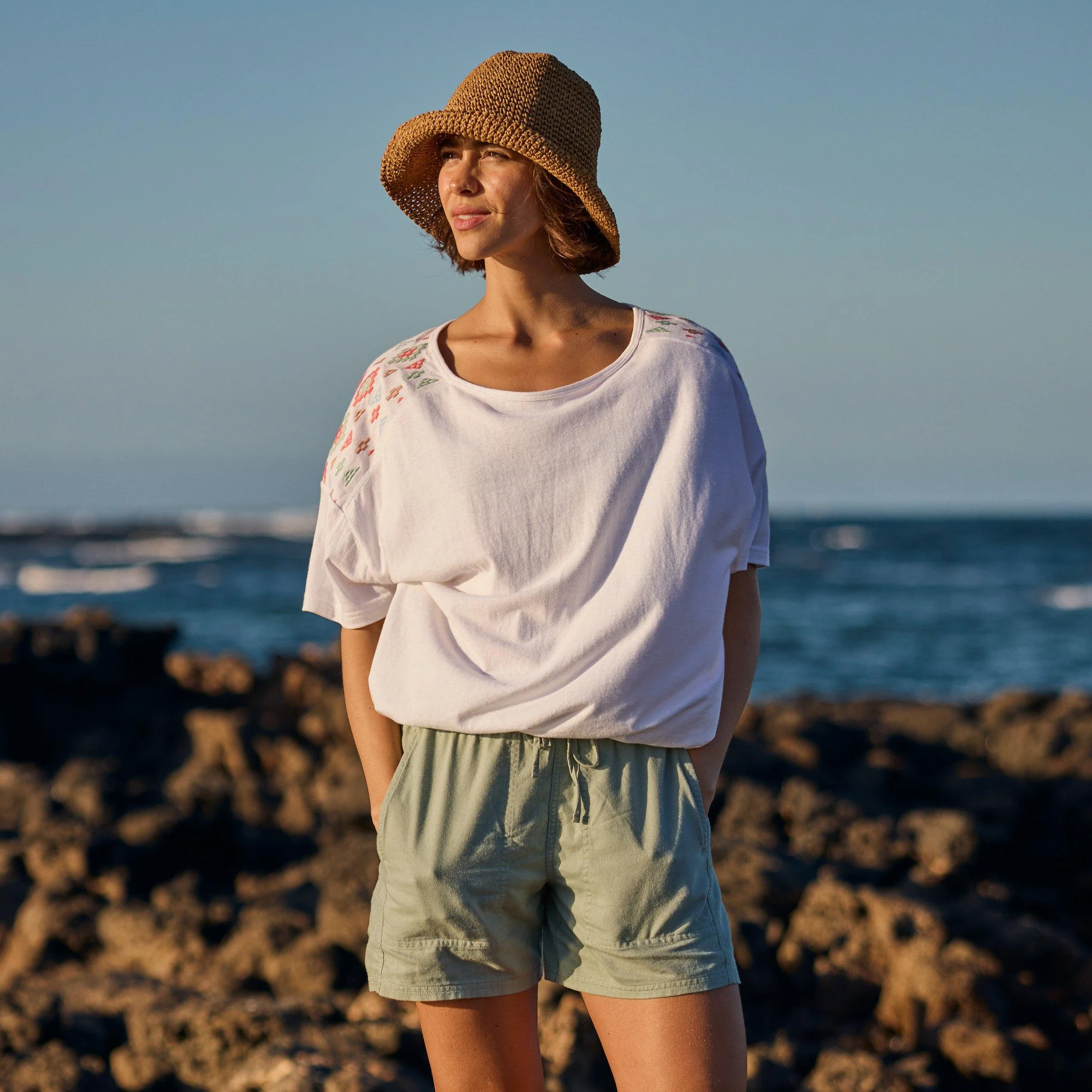 Women's Kalindi Top - White - Image 6
