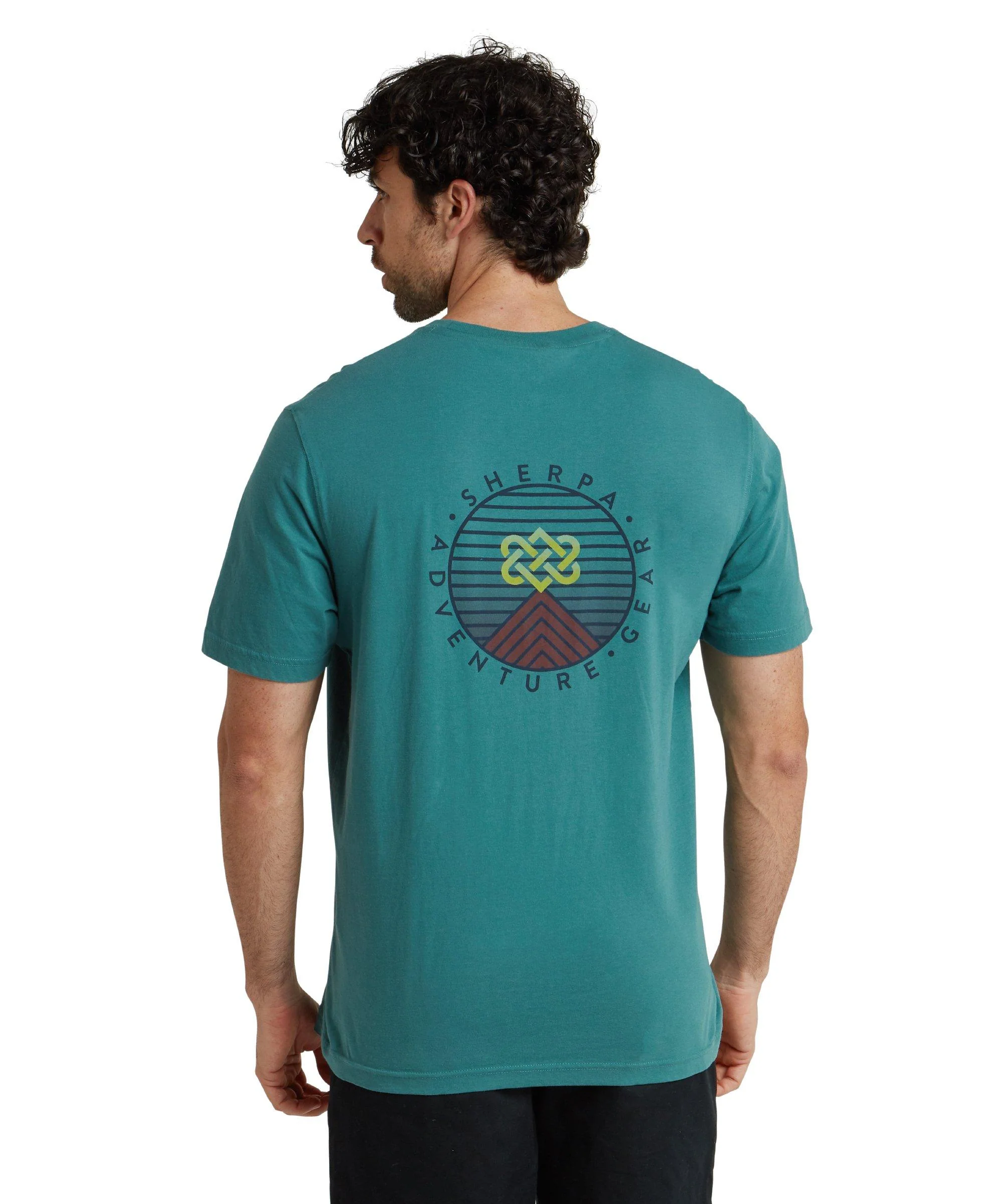 Men's Summit T-Shirt - Blue - Image 4