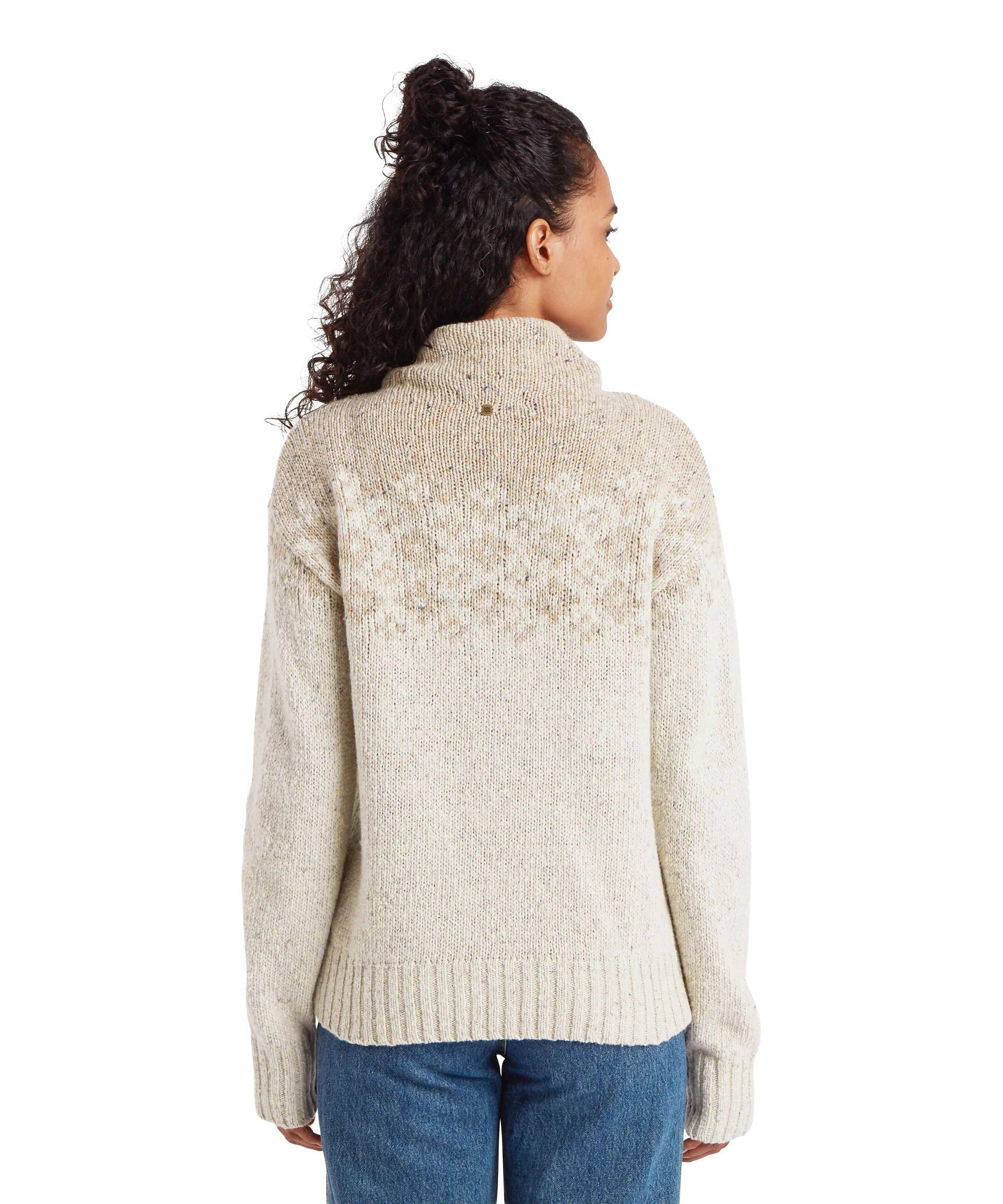 Women's Mandari Mock Neck Sweater - Cream - Image 5