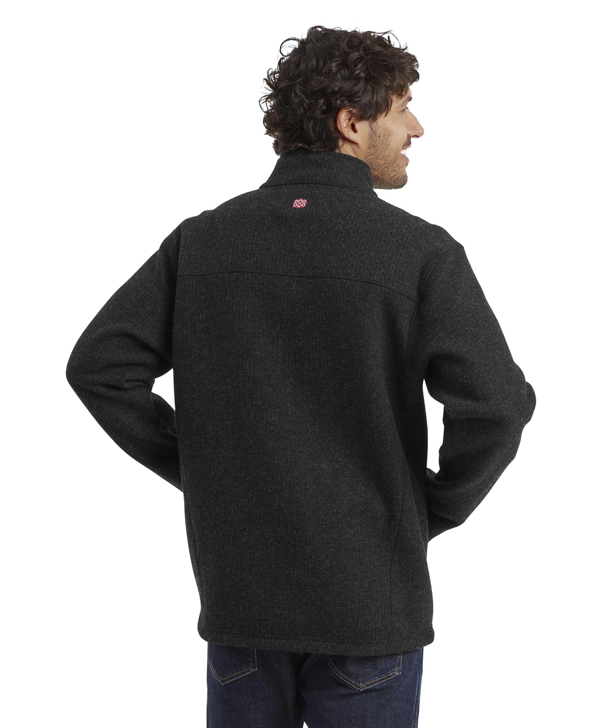 Men's Namgyal Fleece Jacket - Black - Image 4