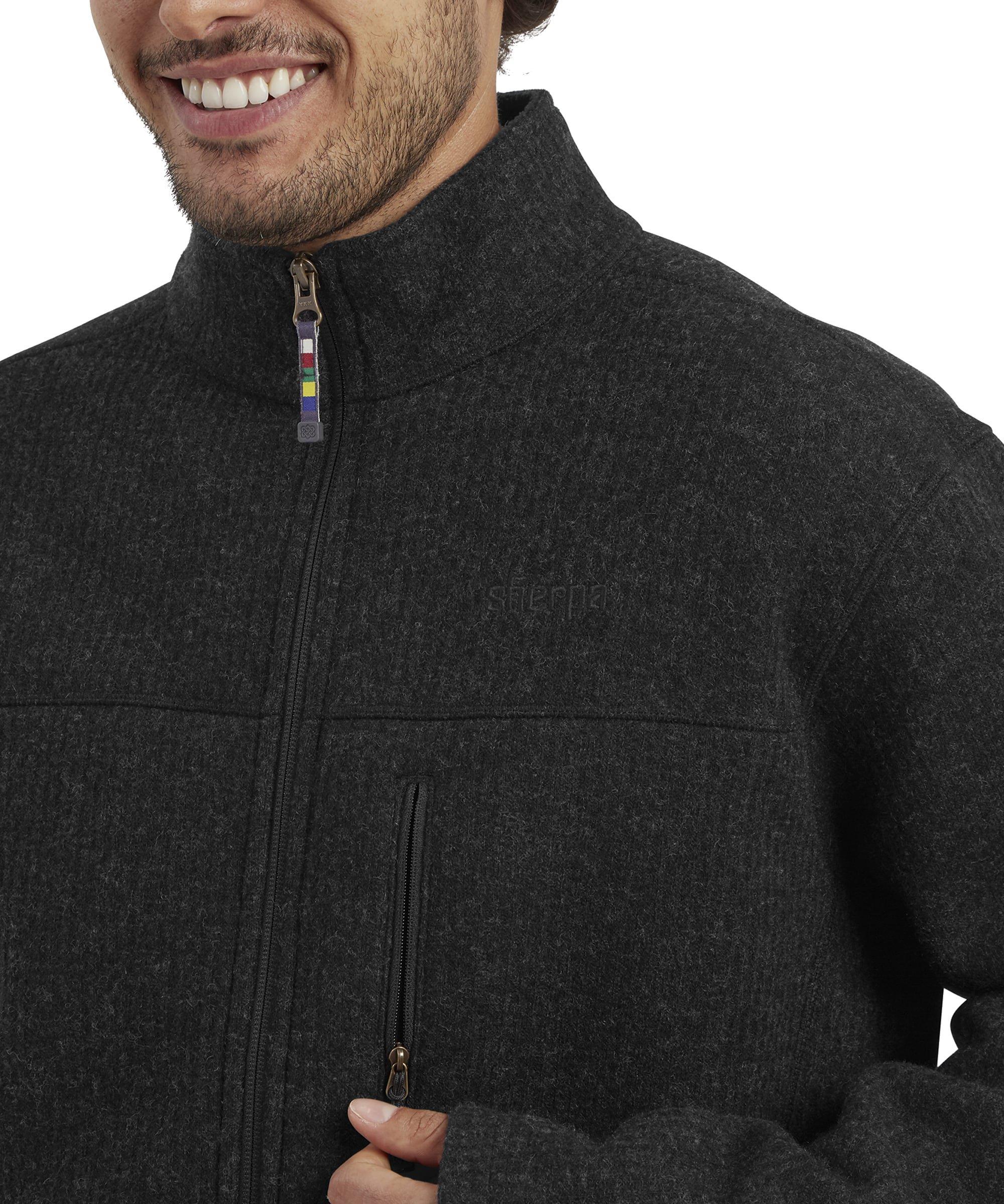Men's Namgyal Fleece Jacket - Black - Image 5