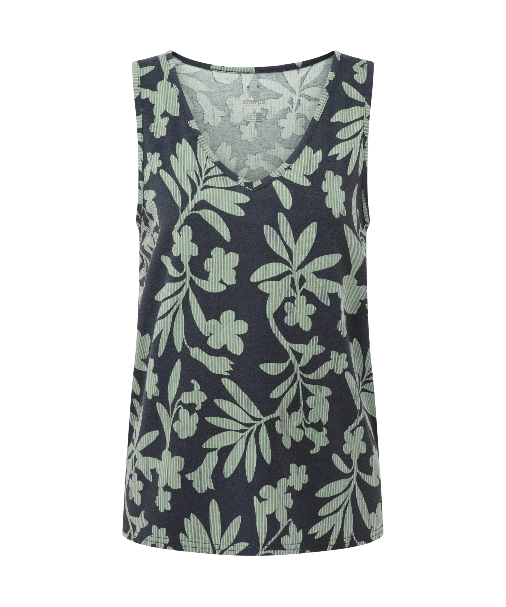 Women's Neha V-Neck Tank Top - Black