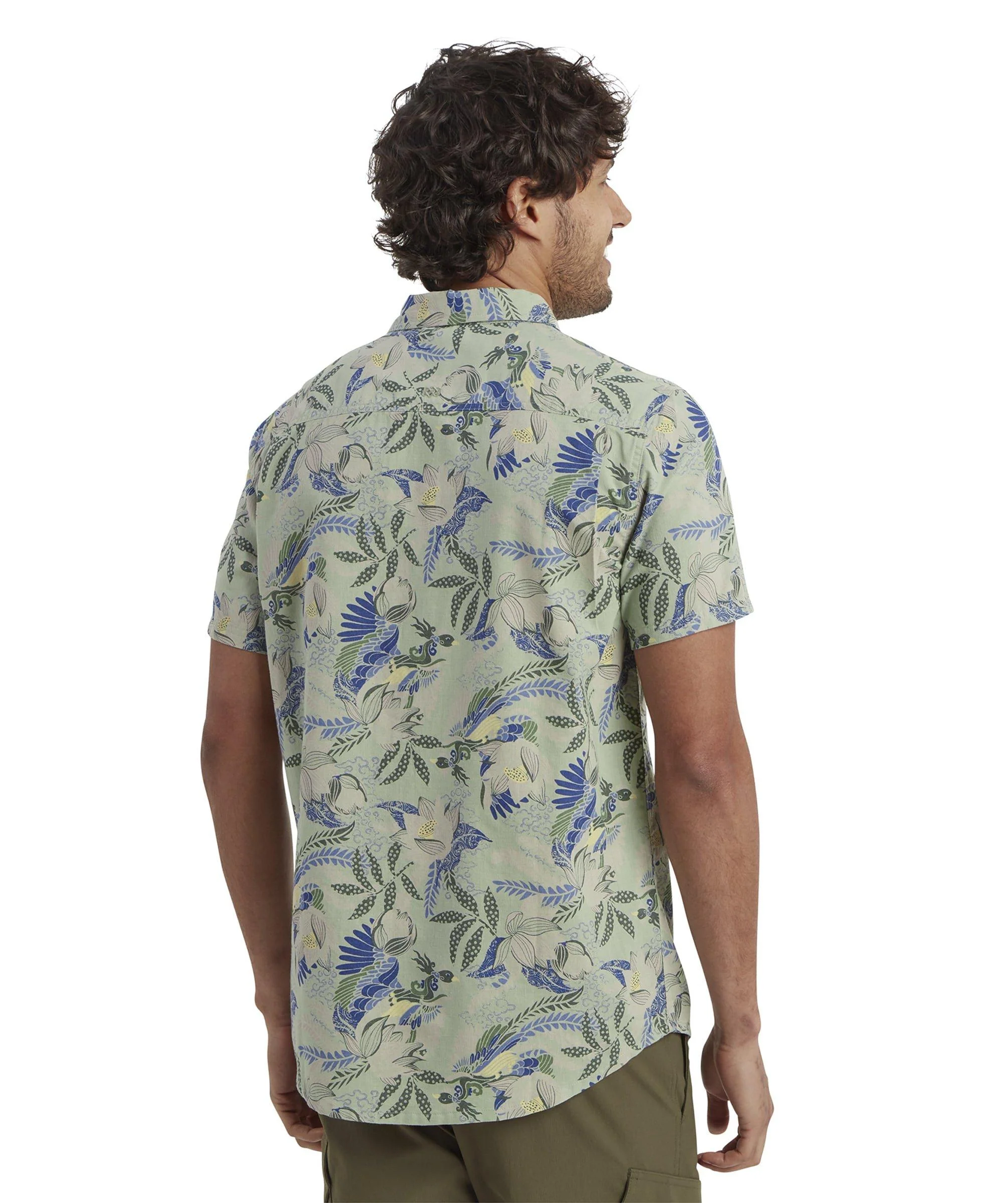 Men's Phoenix Short-Sleeve Shirt - Green - Image 4