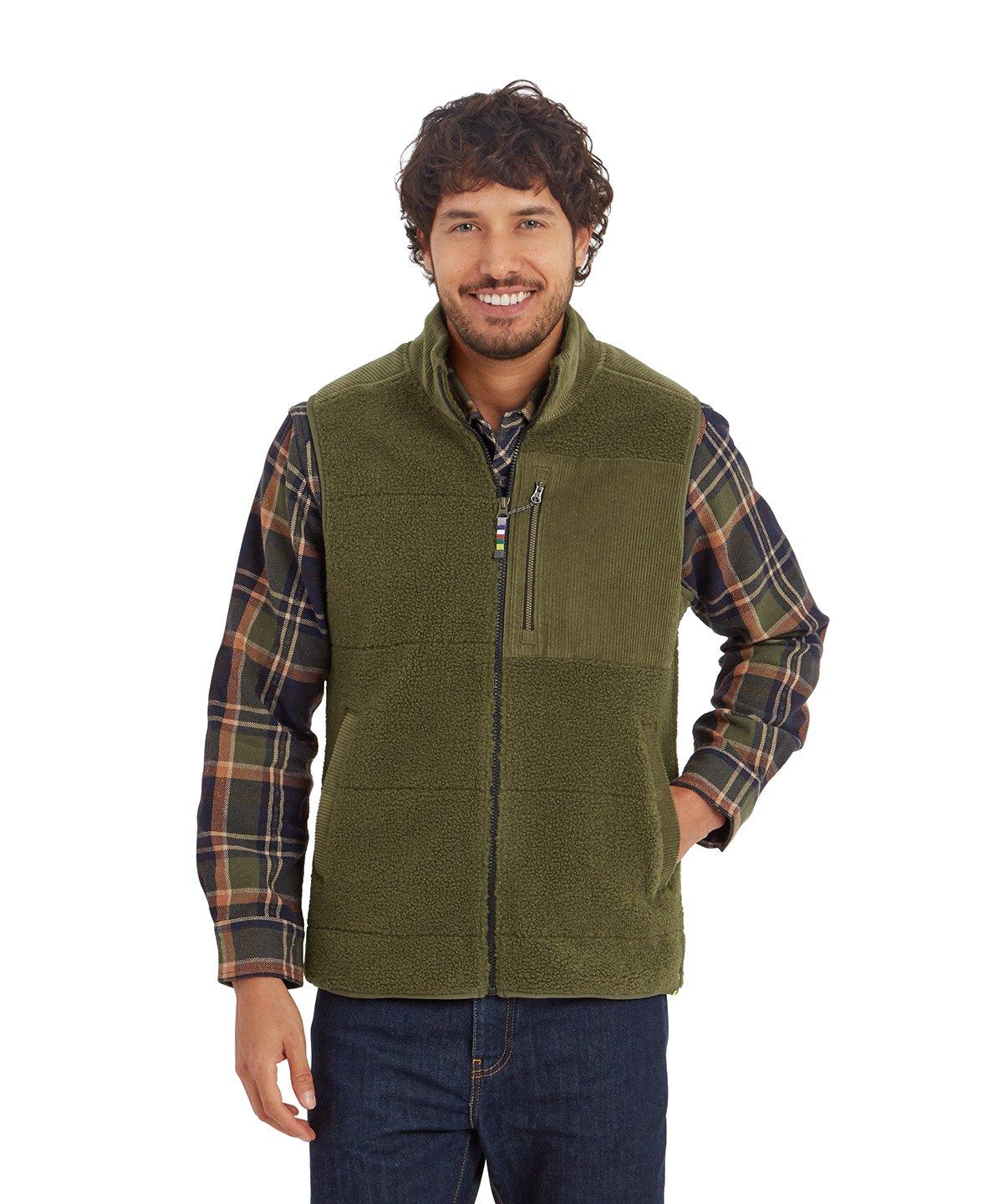 Men's Rangeli Fleece Vest - Green - Image 2