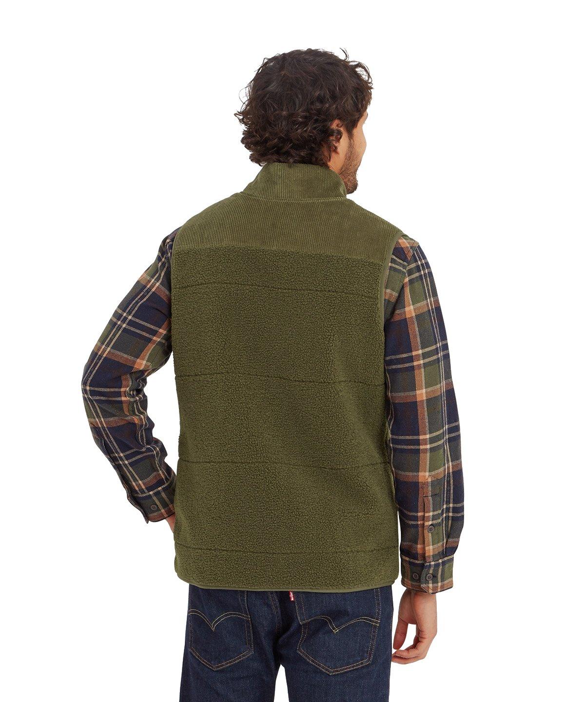 Men's Rangeli Fleece Vest - Green - Image 3