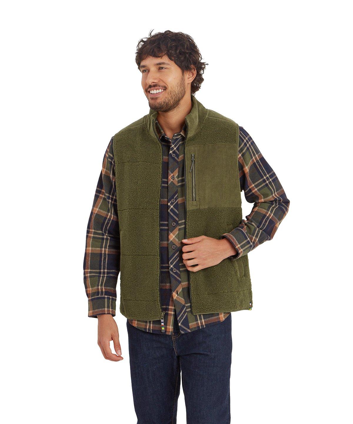 Men's Rangeli Fleece Vest - Green - Image 4