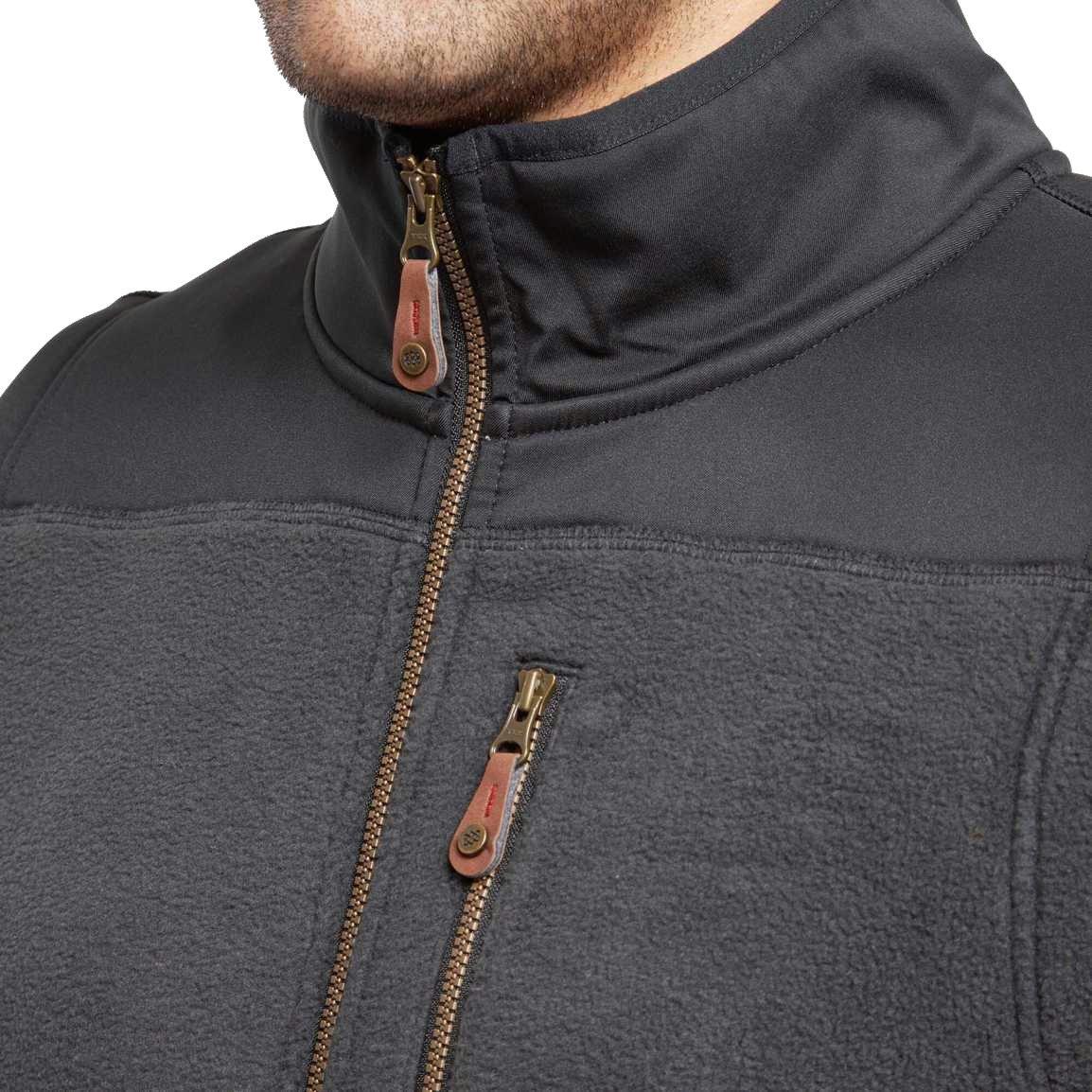 Men's Sanani Fleece Vest - Black - Image 4