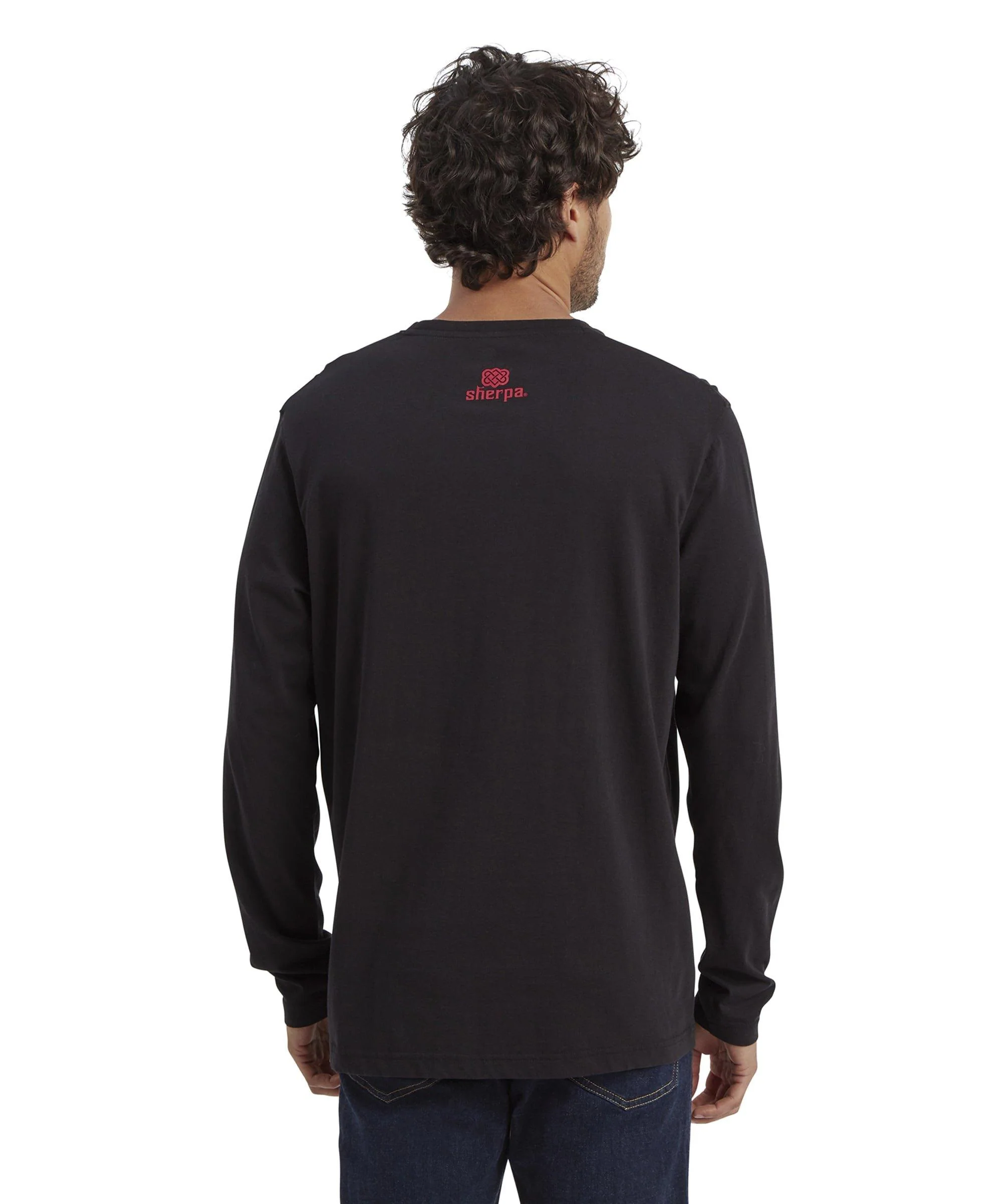 Men's Tarcho Long-Sleeve T-Shirt - Black - Image 4