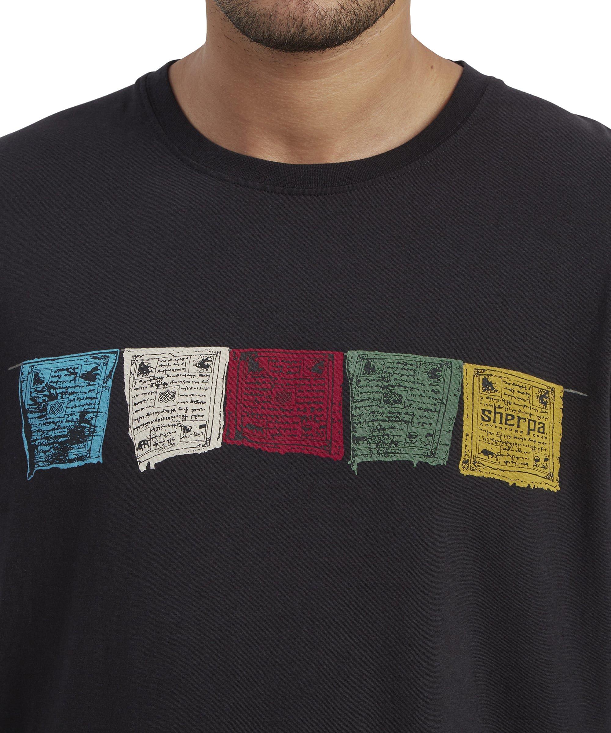 Men's Tarcho Long-Sleeve T-Shirt - Black - Image 5