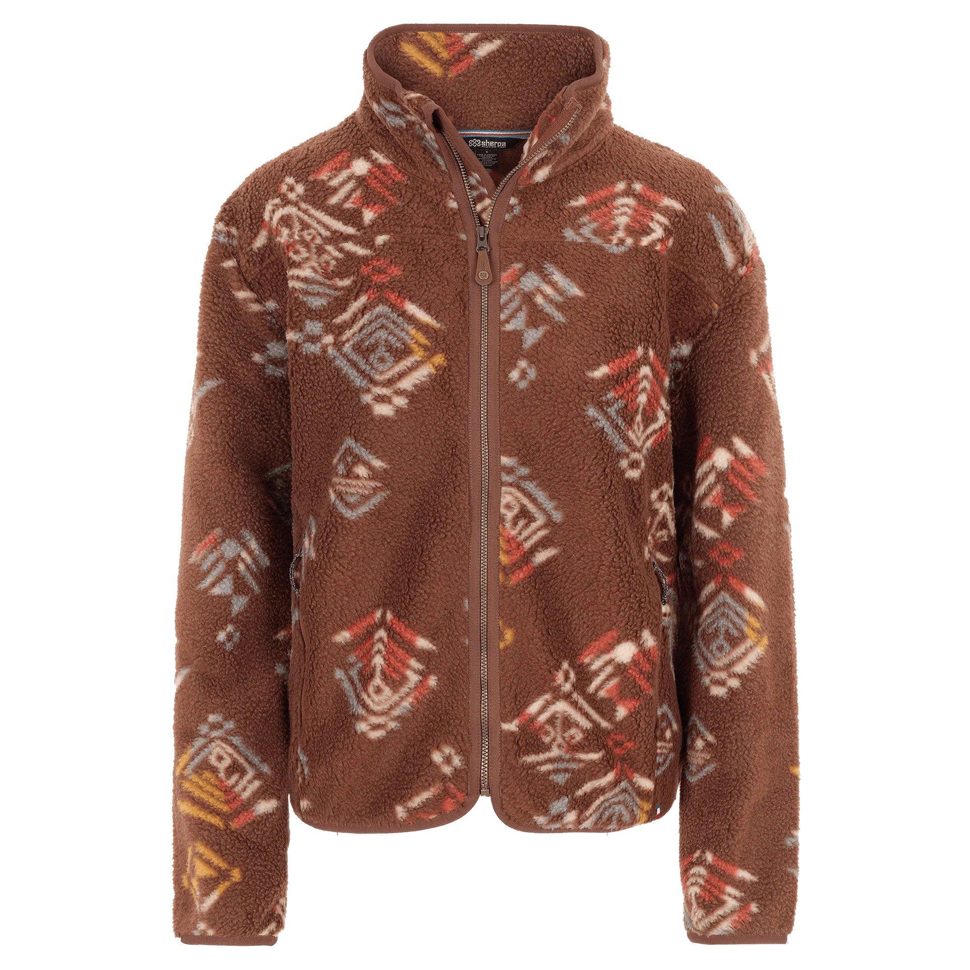 Women's Uddesya Fleece Jacket - Brown