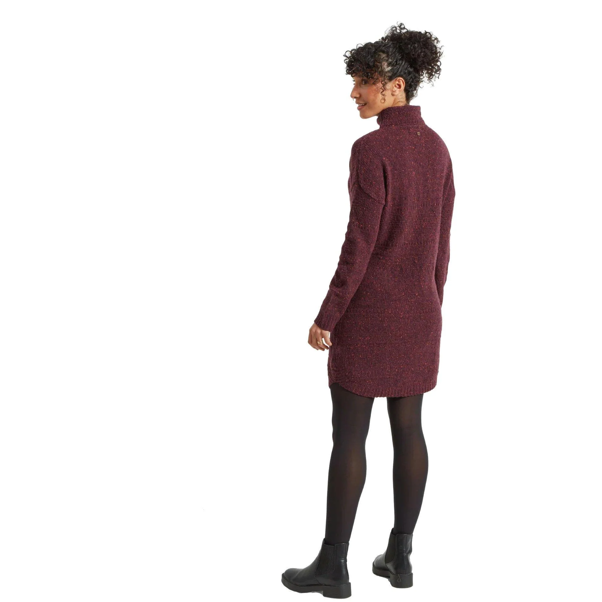 Women's Yuden Dress - Red - Image 3