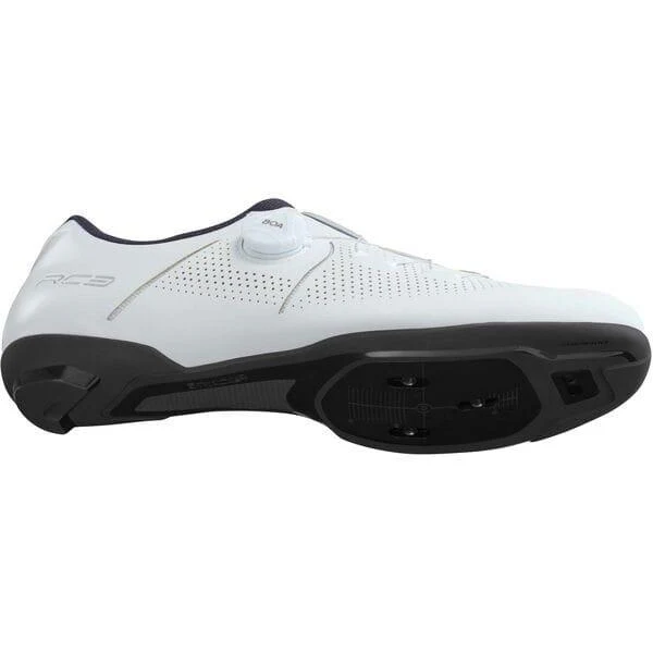 Men's RC3 Road Cycling Shoes - White - Image 5