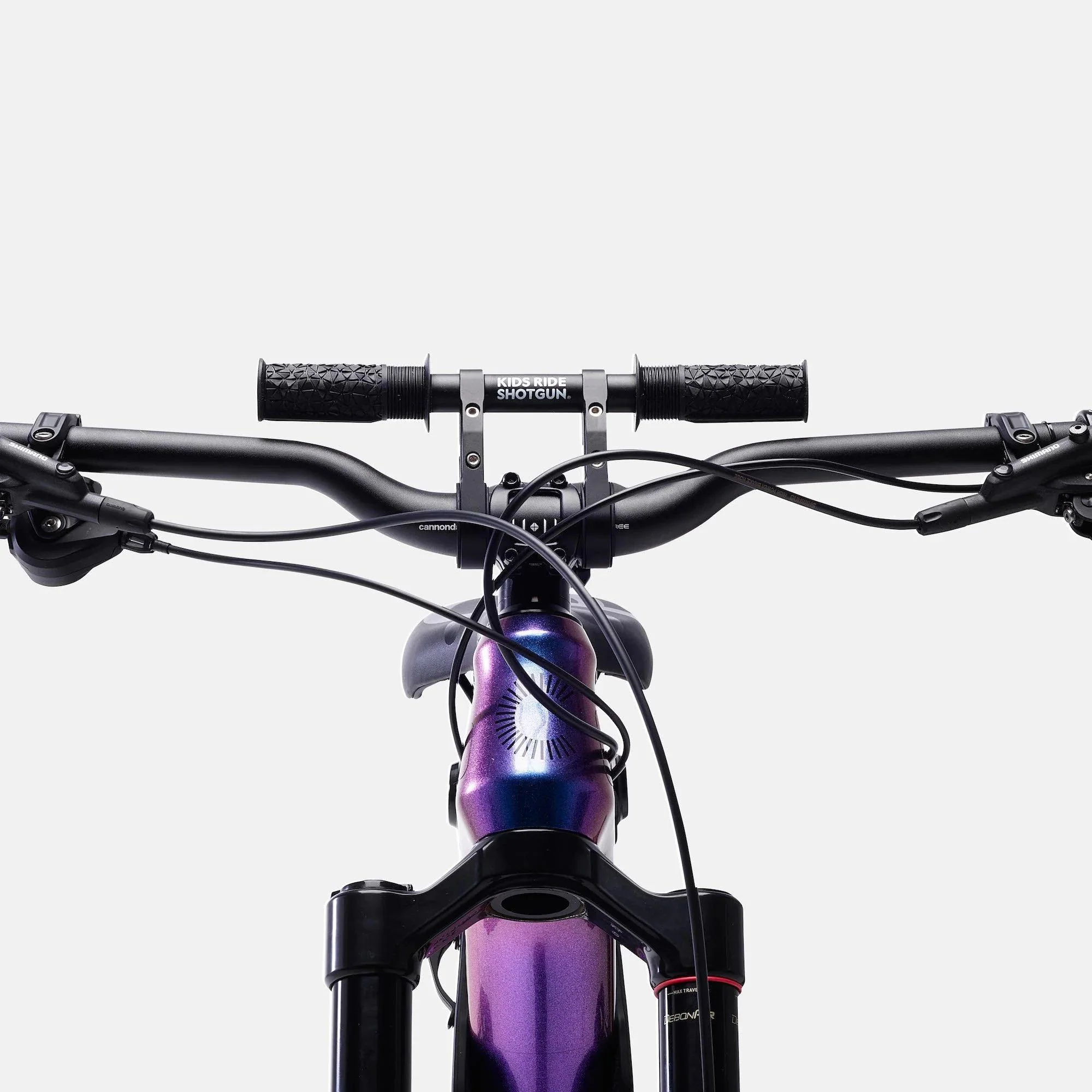 2.0 Child Bike Seat + Handlebars Combo - Black - Image 2