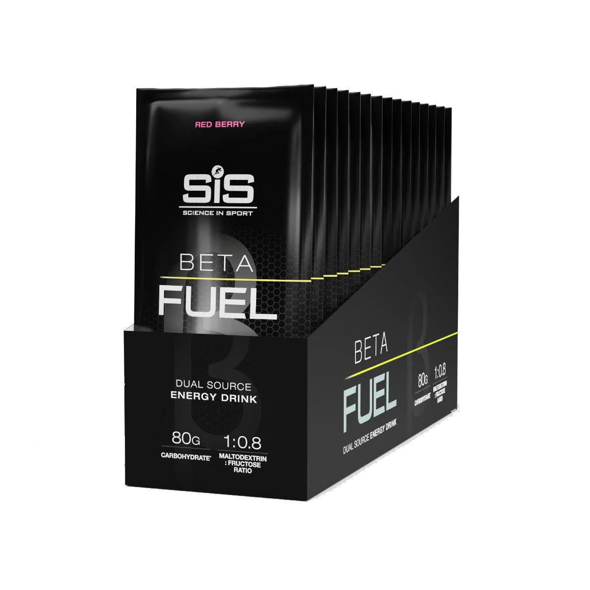 Beta Fuel Energy Powder Sachet (80g) - Red Berry - Image 2