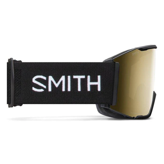 Squad Mag Goggle - Black + ChromaPop Sun Black Gold Mirror Lens - Image 3