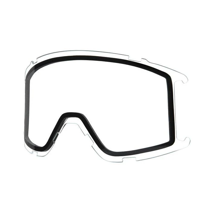 Squad Small Goggle - White Vapor + ChromaPop Everyday Rose Gold Mirror Lens - Image 2