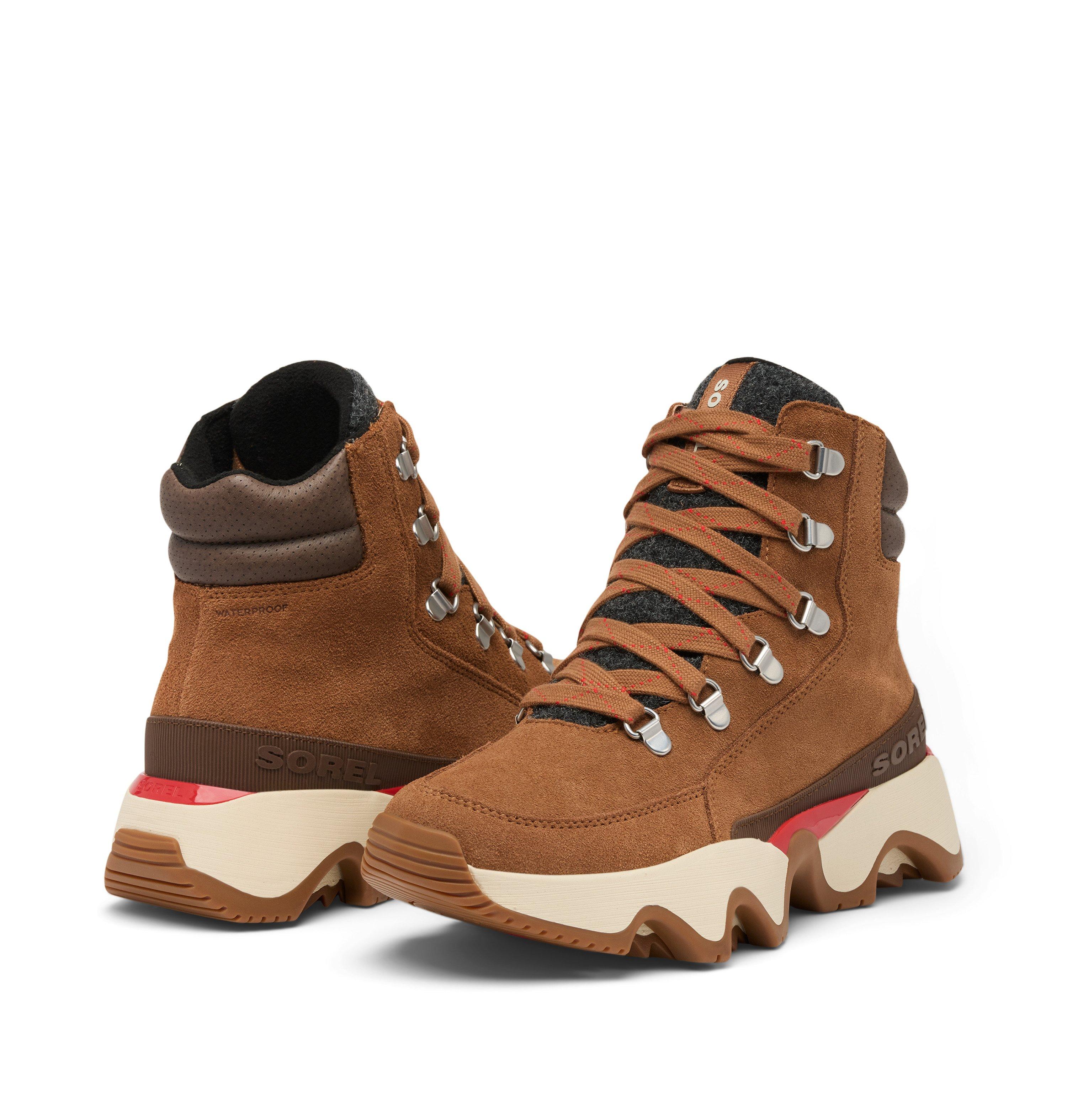 Women's Kinetic Impact Conquest Plus Waterproof Boots - Brown - Image 6