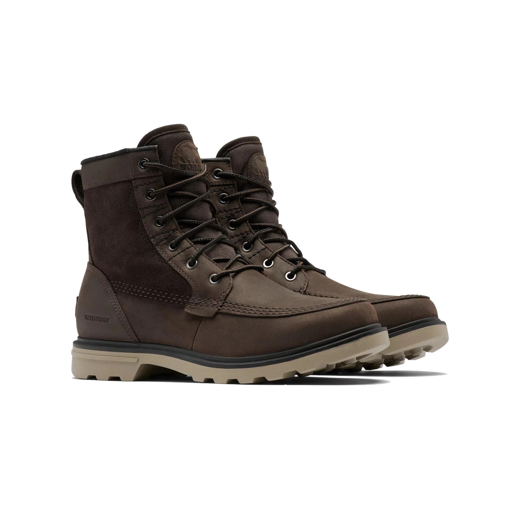 Men's Carson Storm Waterproof Winter Boots - Dark Brown - Image 5