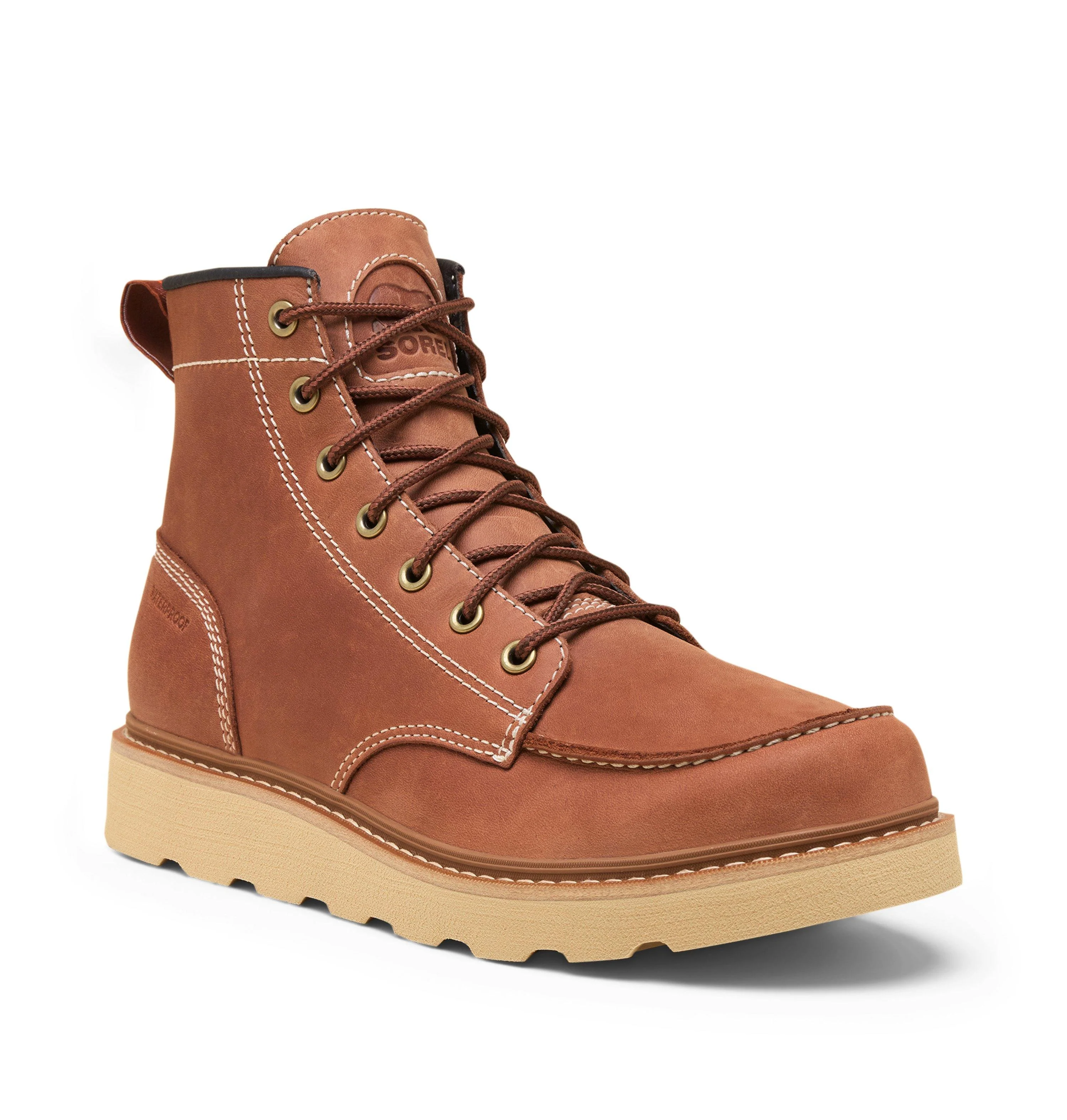 Men's Slabtown 62 Moc Waterproof Boots - Brown - Image 3