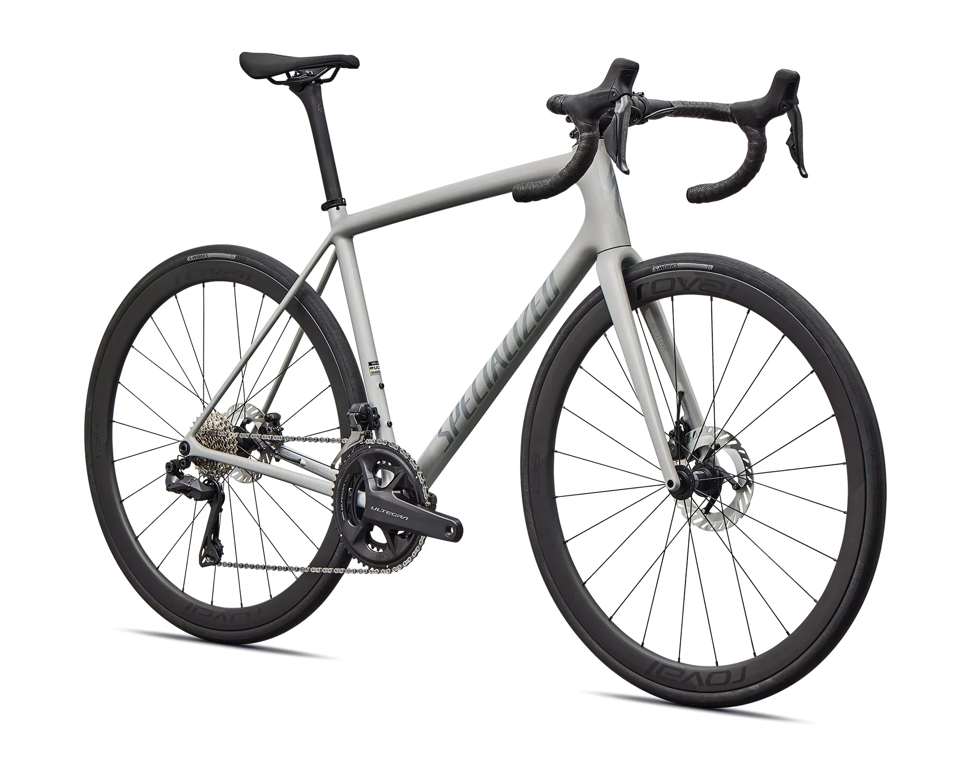 Aethos 2 Expert Di2 Road Bike - Grey - Image 2